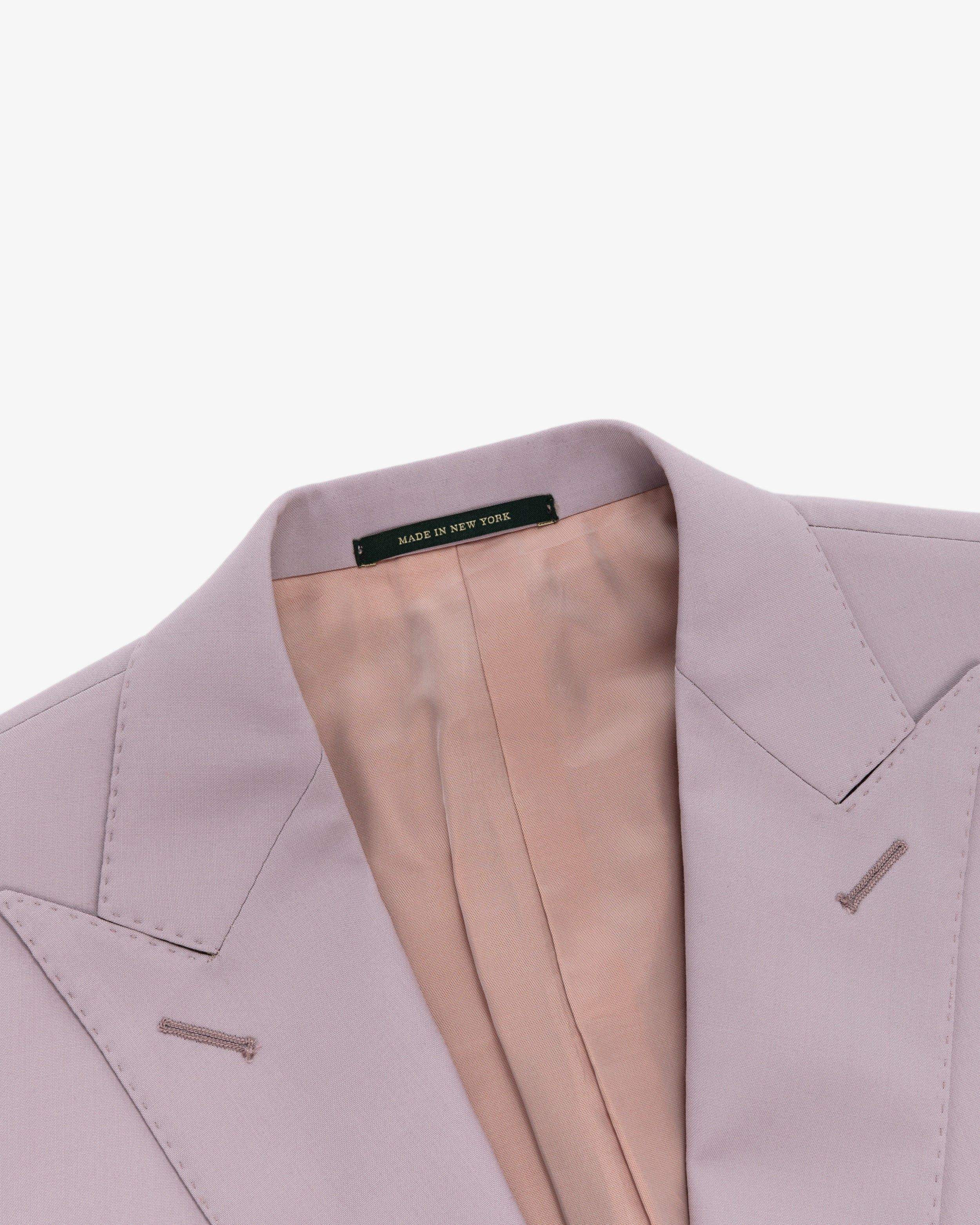 Double Breasted Tropical Wool Suit Jacket sold by Aime Leon Dore product image thumbnail 4