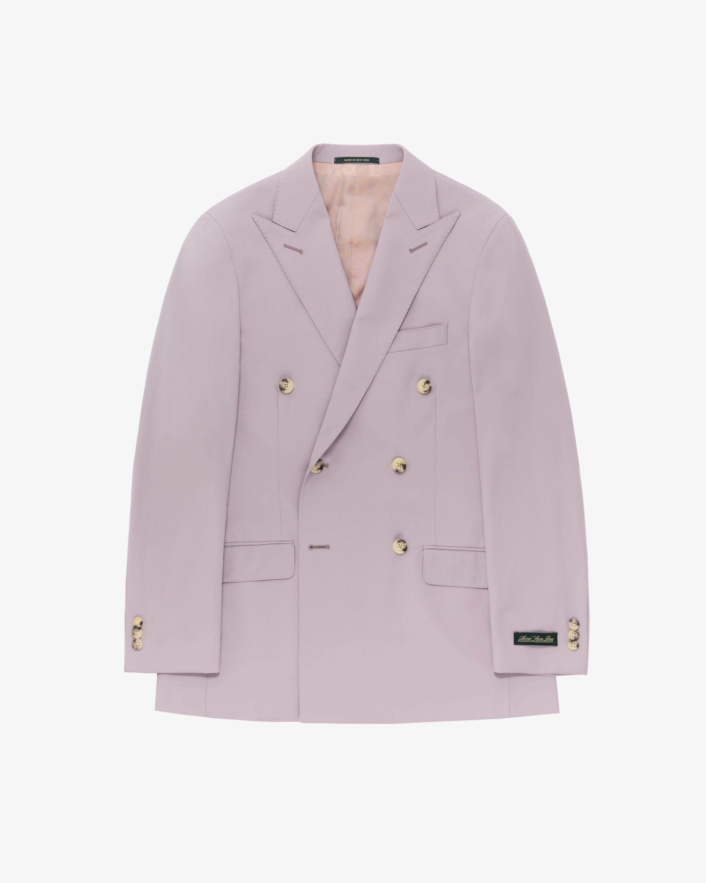 Double Breasted Tropical Wool Suit Jacket sold by Aime Leon Dore product image thumbnail 2