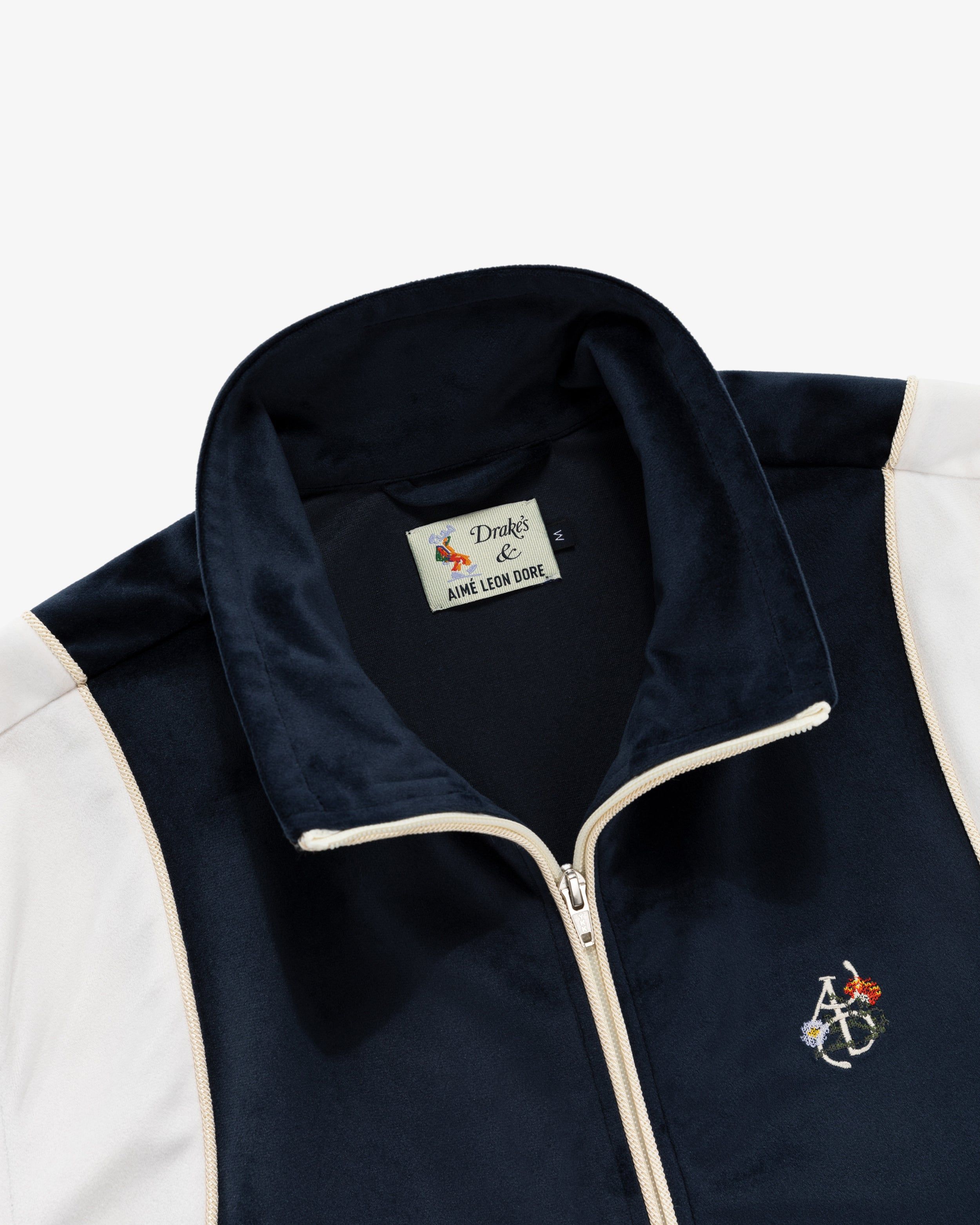 ALD / Drake's Velvet Track Jacket sold by Aime Leon Dore product image thumbnail 5