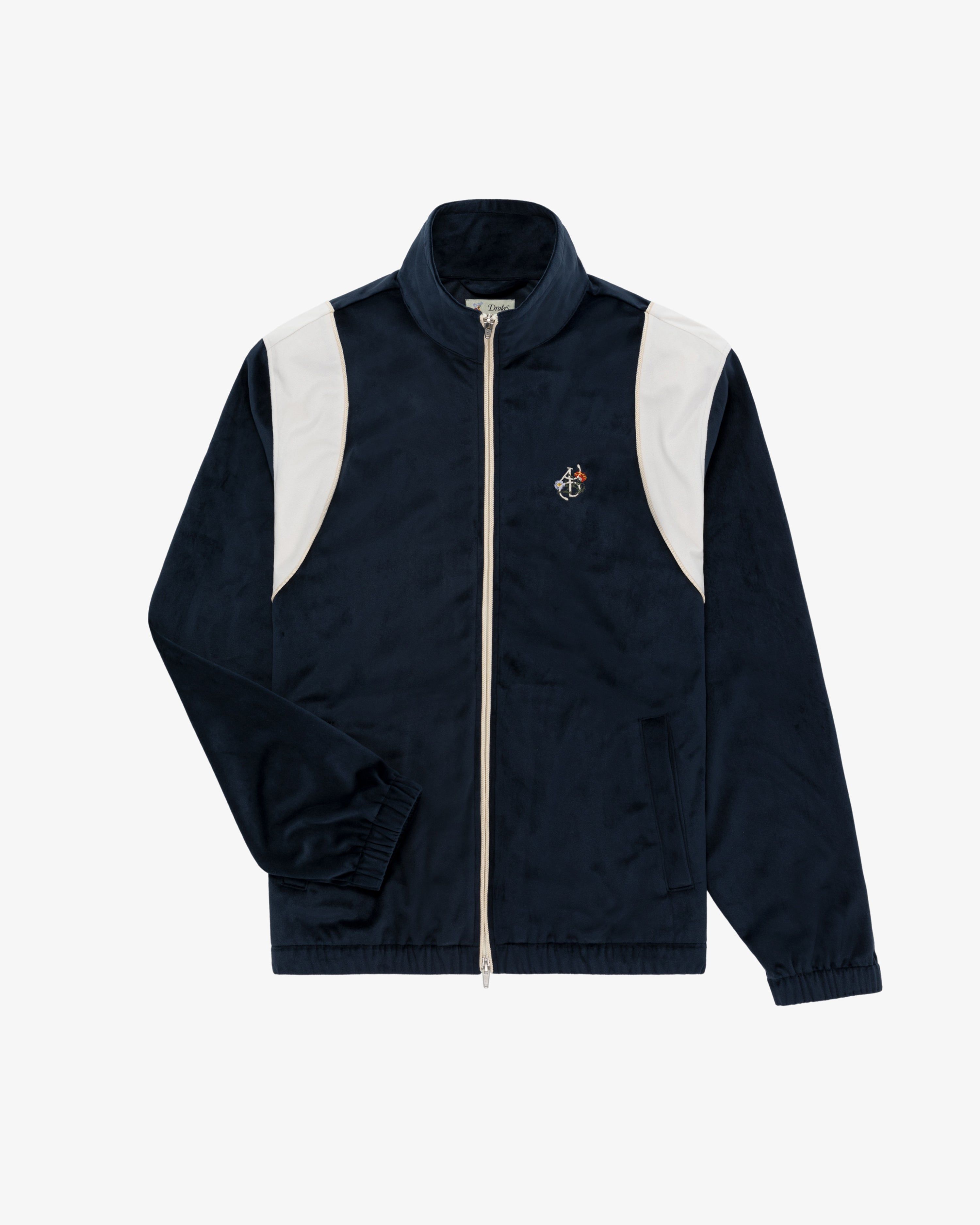 ALD / Drake's Velvet Track Jacket sold by Aime Leon Dore product image thumbnail 2