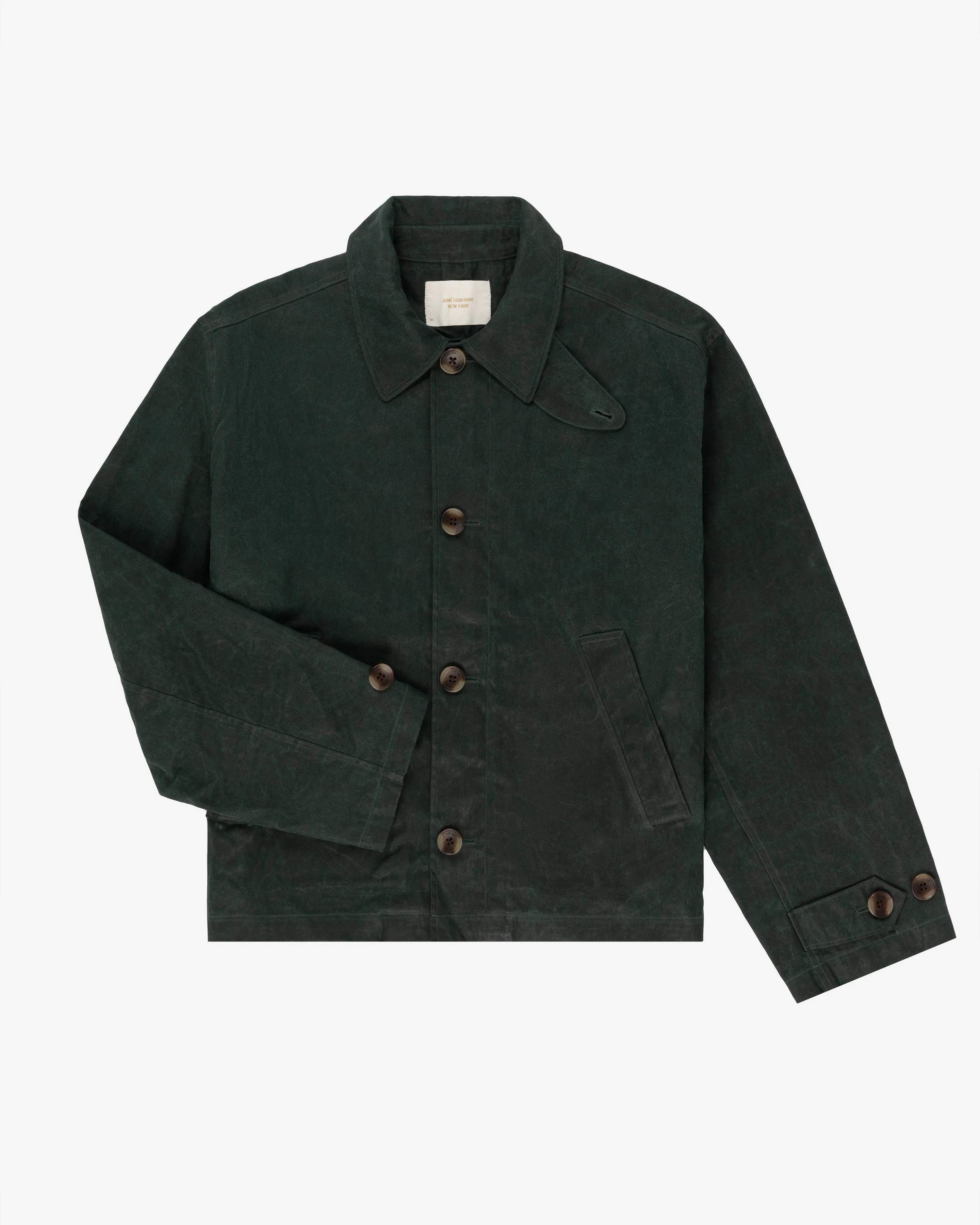 Waxed Cropped Topcoat sold by Aime Leon Dore product image thumbnail 2