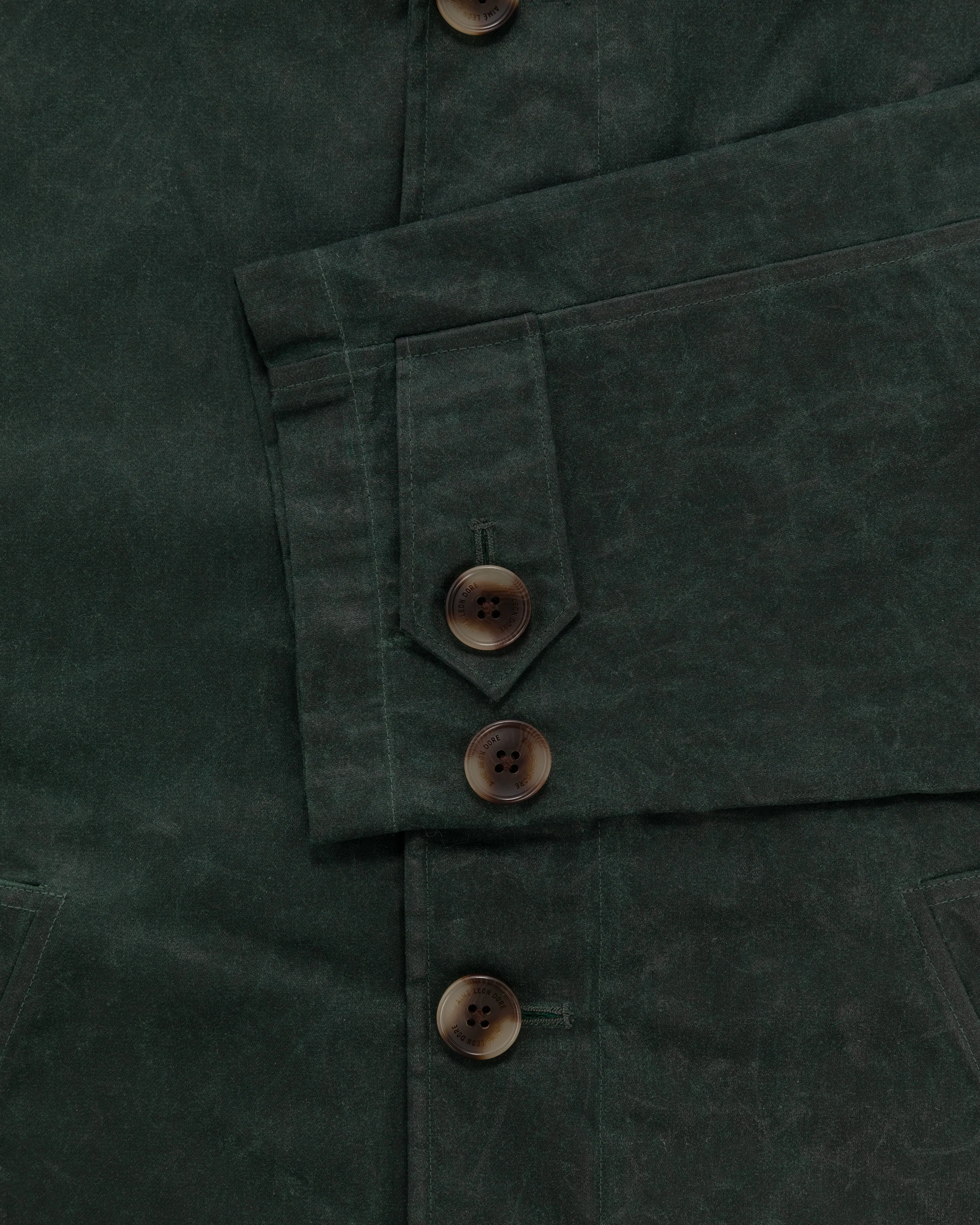 Waxed Cropped Topcoat sold by Aime Leon Dore product image thumbnail 4