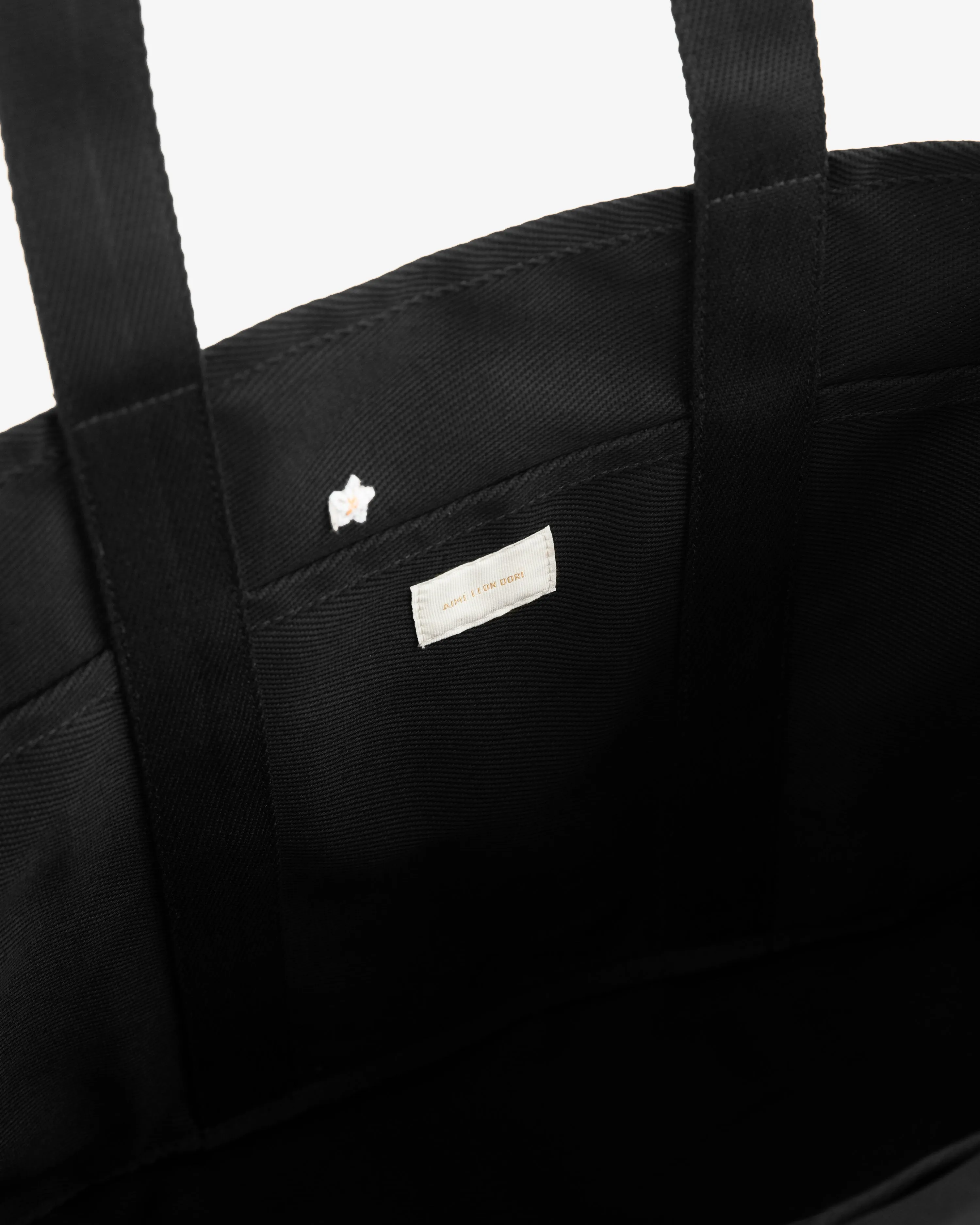 Floral Embroidered Large Canvas Tote Bag sold by Aime Leon Dore product image thumbnail 4