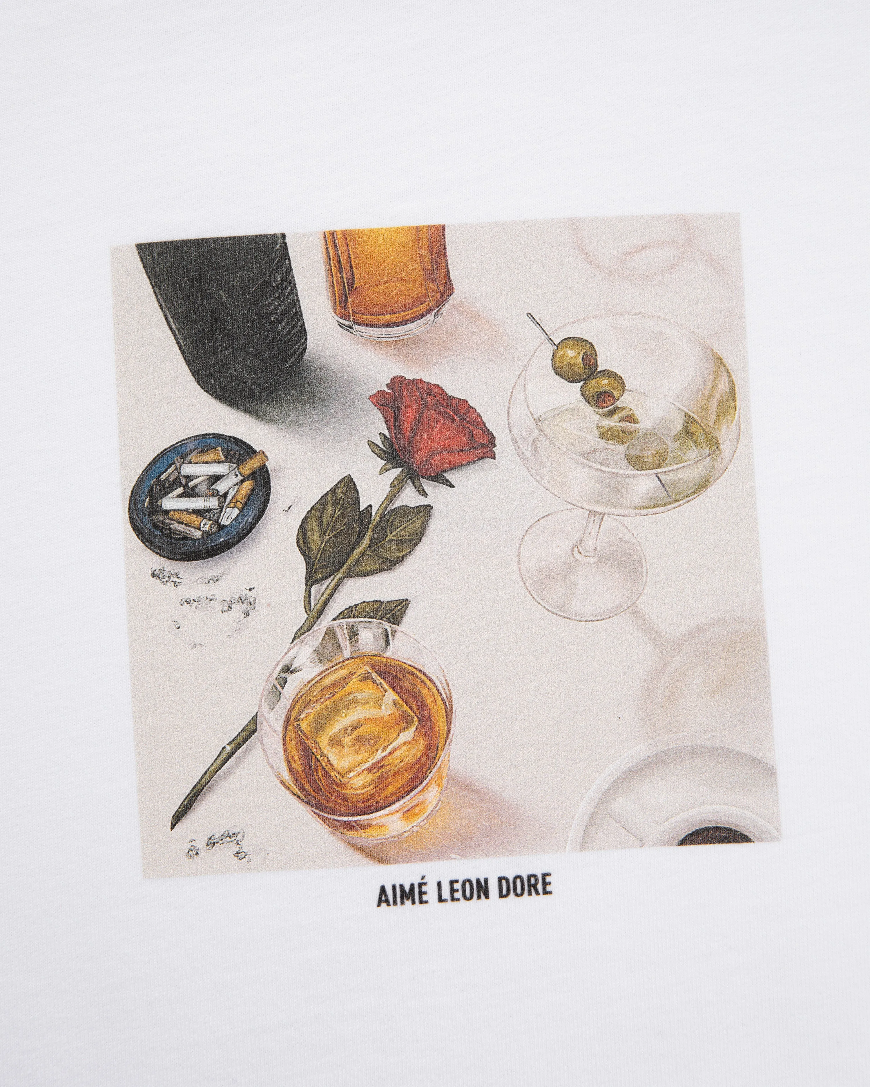 Dinner Scene Tee sold by Aime Leon Dore product image thumbnail 3
