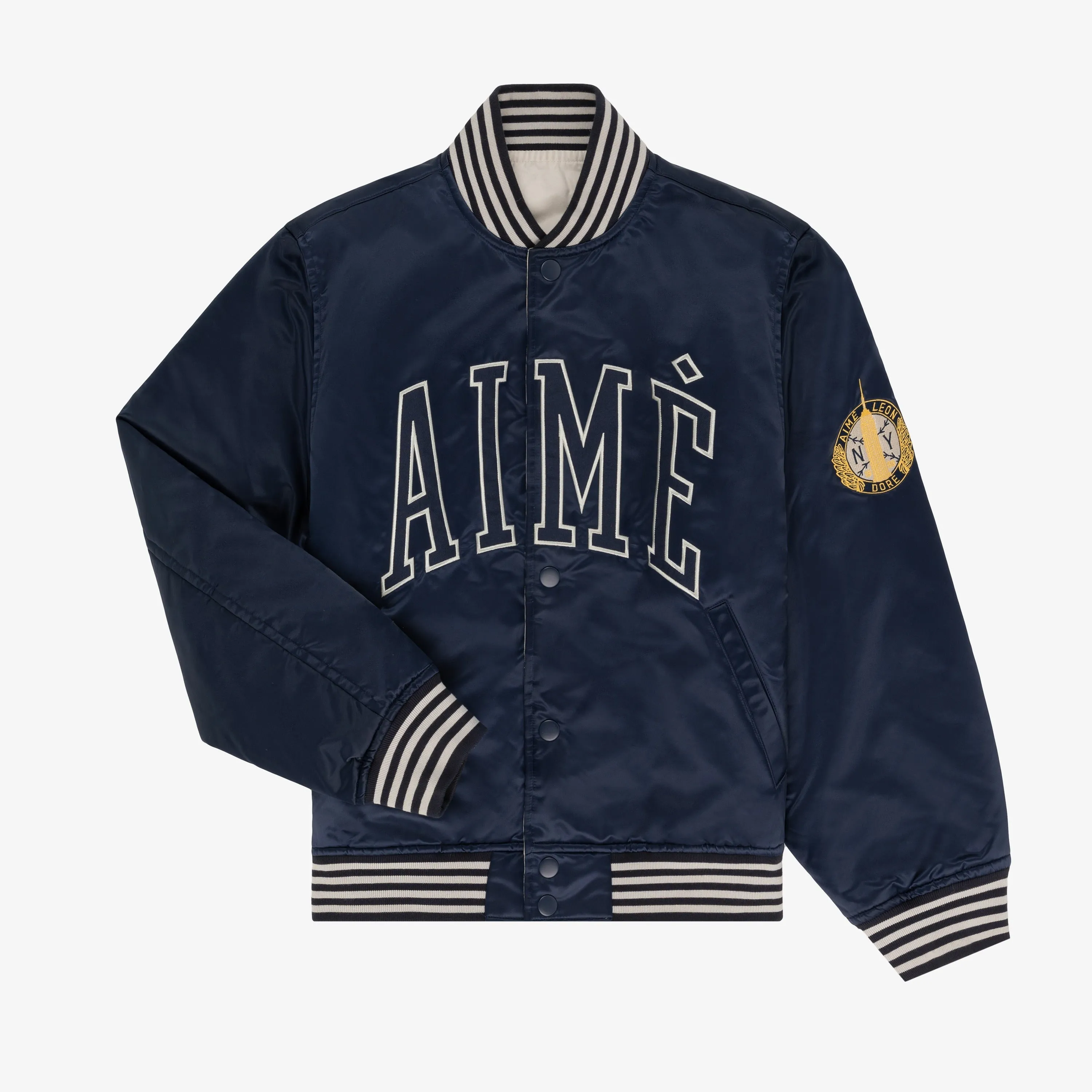 Reversible Varsity Jacket sold by Aime Leon Dore