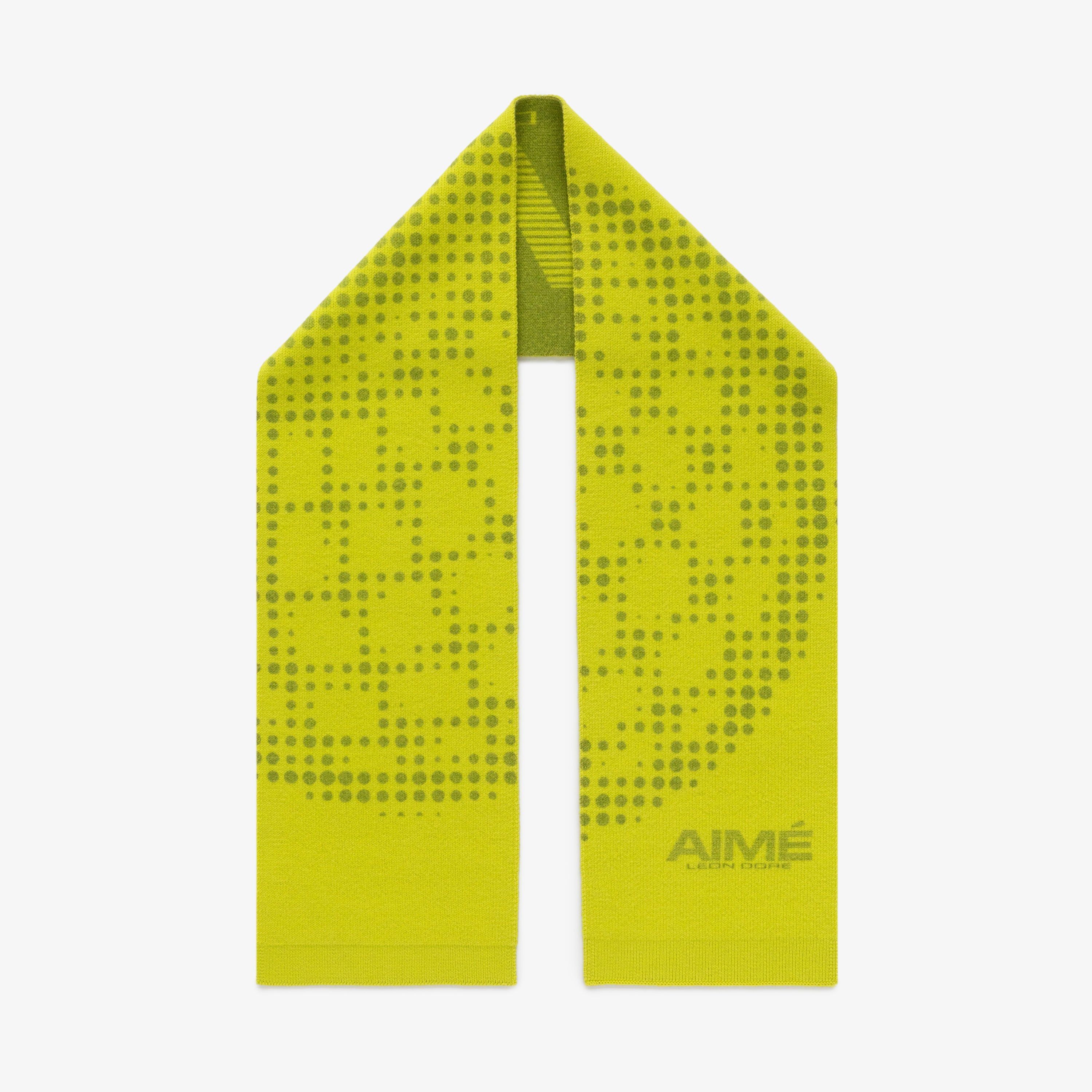 ALD / New Balance Geo Print Wool Scarf sold by Aime Leon Dore