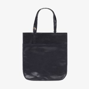 Debossed Logo Leather Document Tote sold by Aime Leon Dore