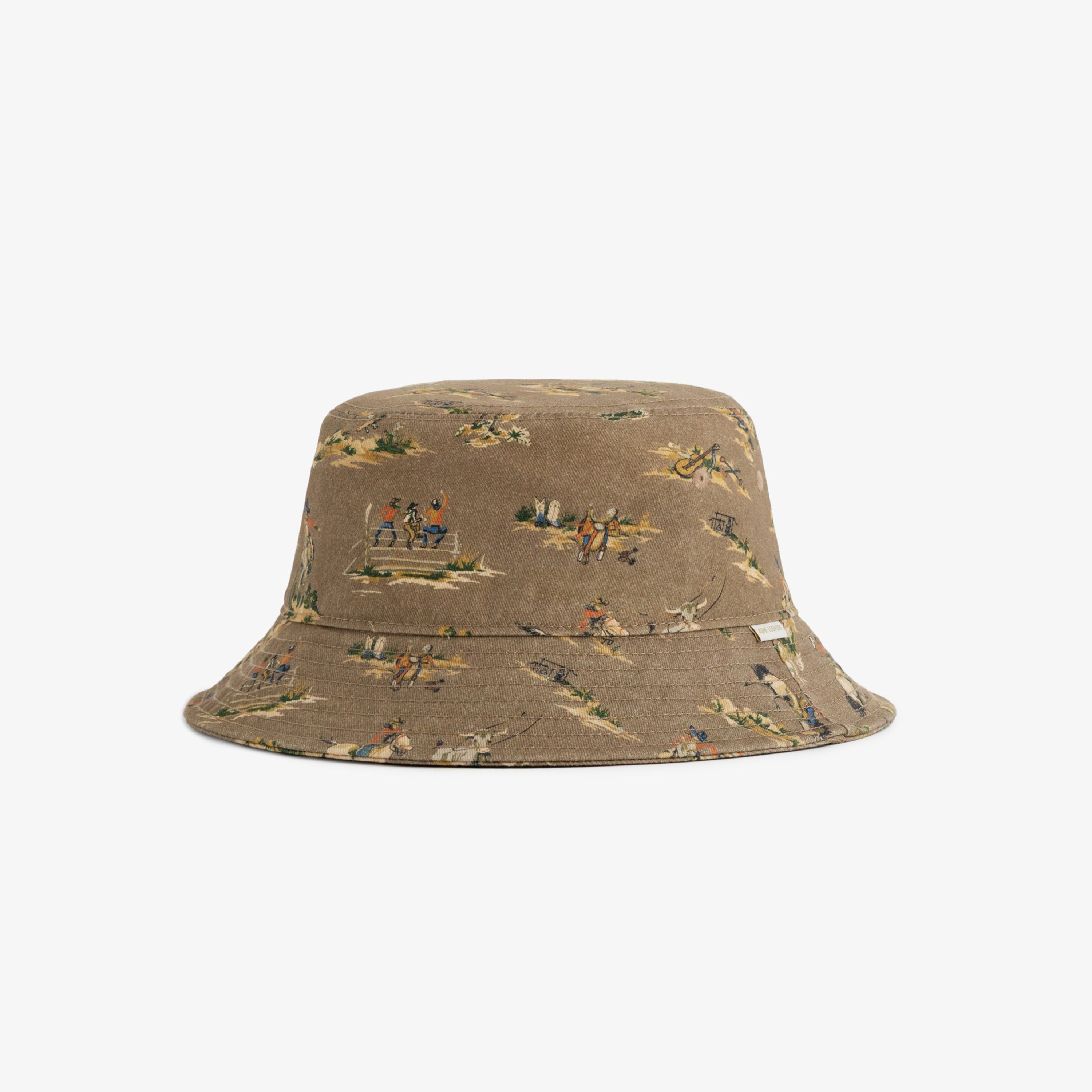 Printed Twill Bucket Hat sold by Aime Leon Dore