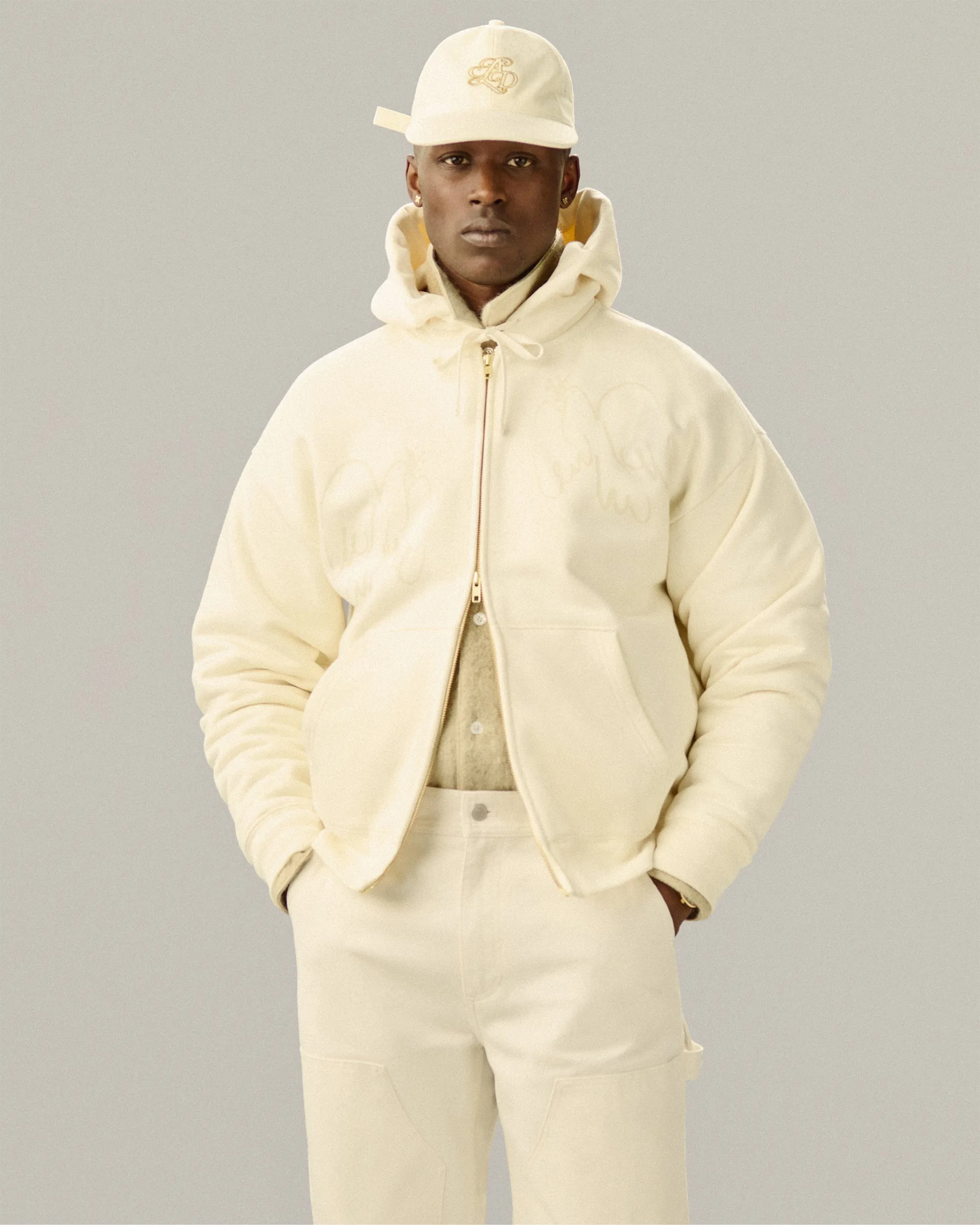 Dove Full-Zip Hoodie sold by Aime Leon Dore product image thumbnail 3