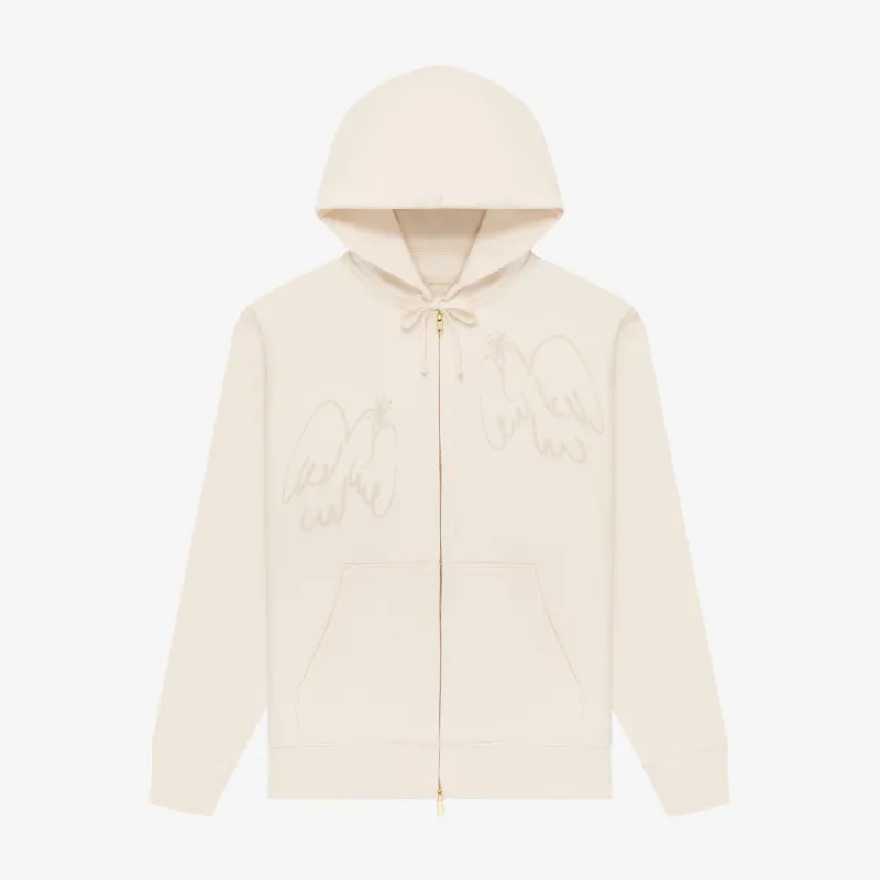 Dove Full-Zip Hoodie sold by Aime Leon Dore