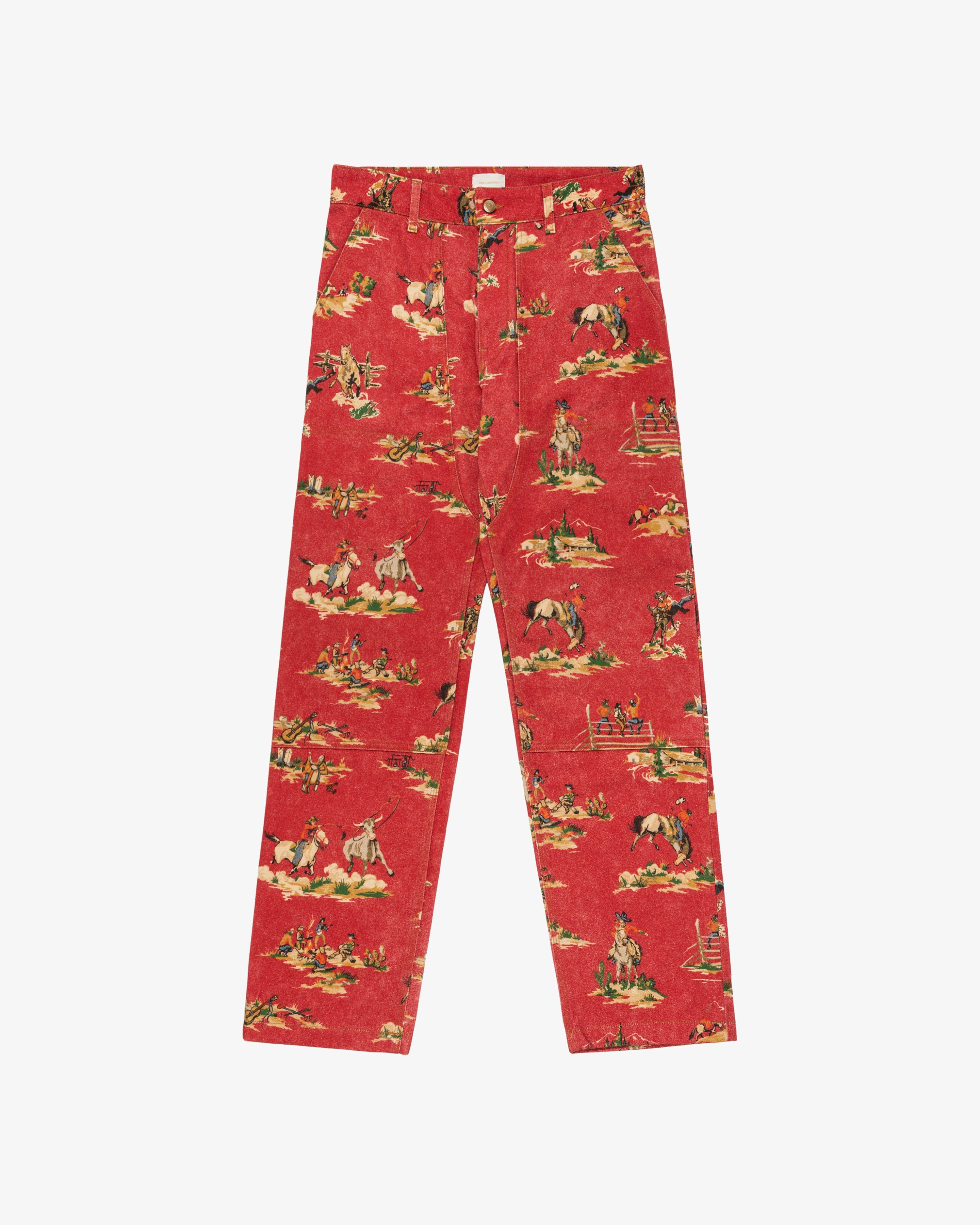 Printed Western Carpenter Pant sold by Aime Leon Dore product image thumbnail 2