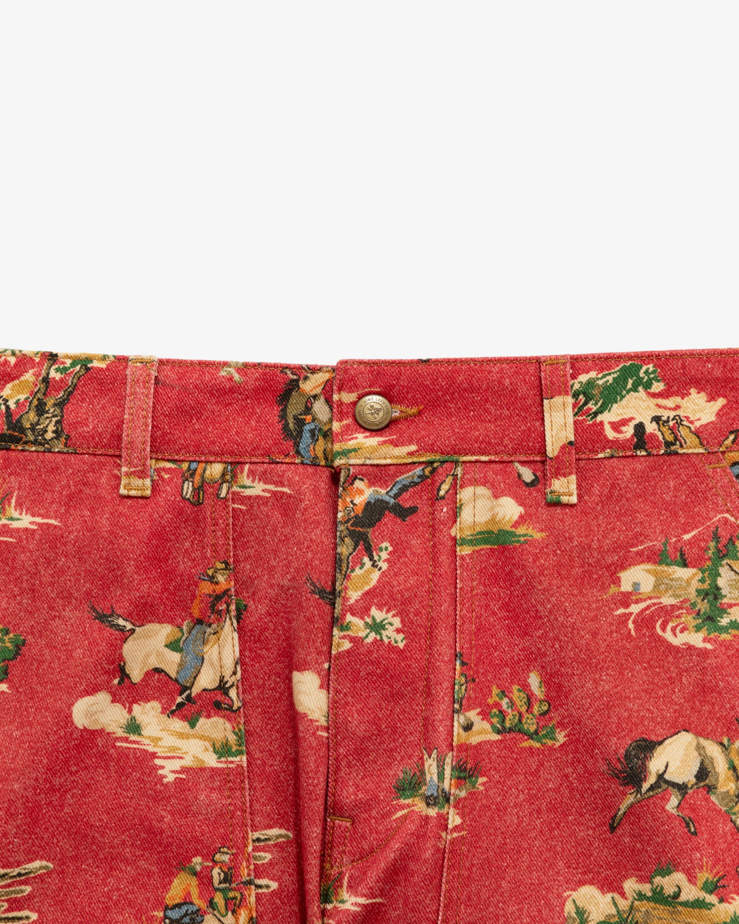 Printed Western Carpenter Pant sold by Aime Leon Dore product image thumbnail 5