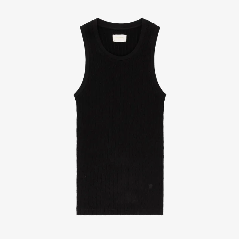 Pointelle  Tank  Top sold by Aime Leon Dore
