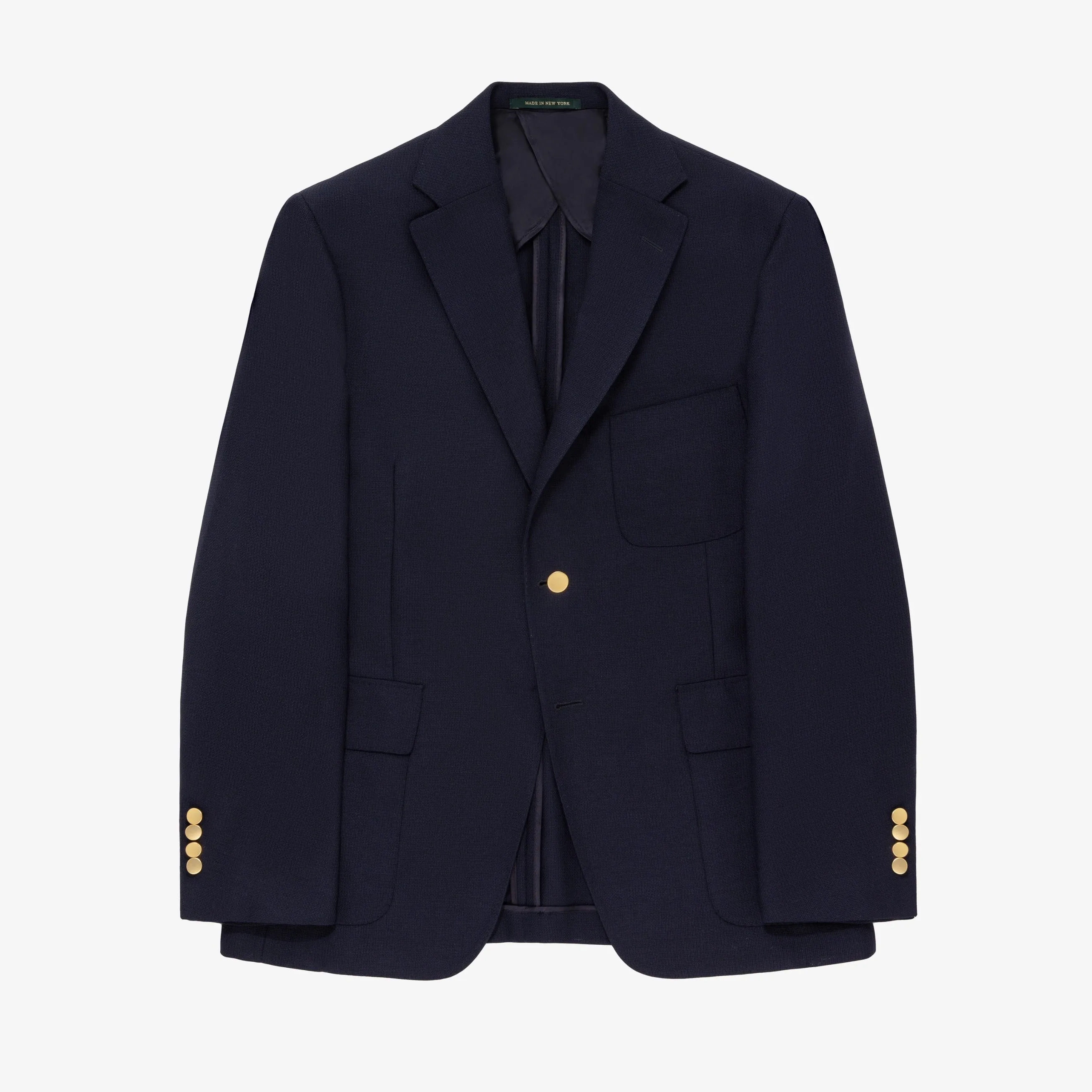 Basketweave Club Jacket sold by Aime Leon Dore