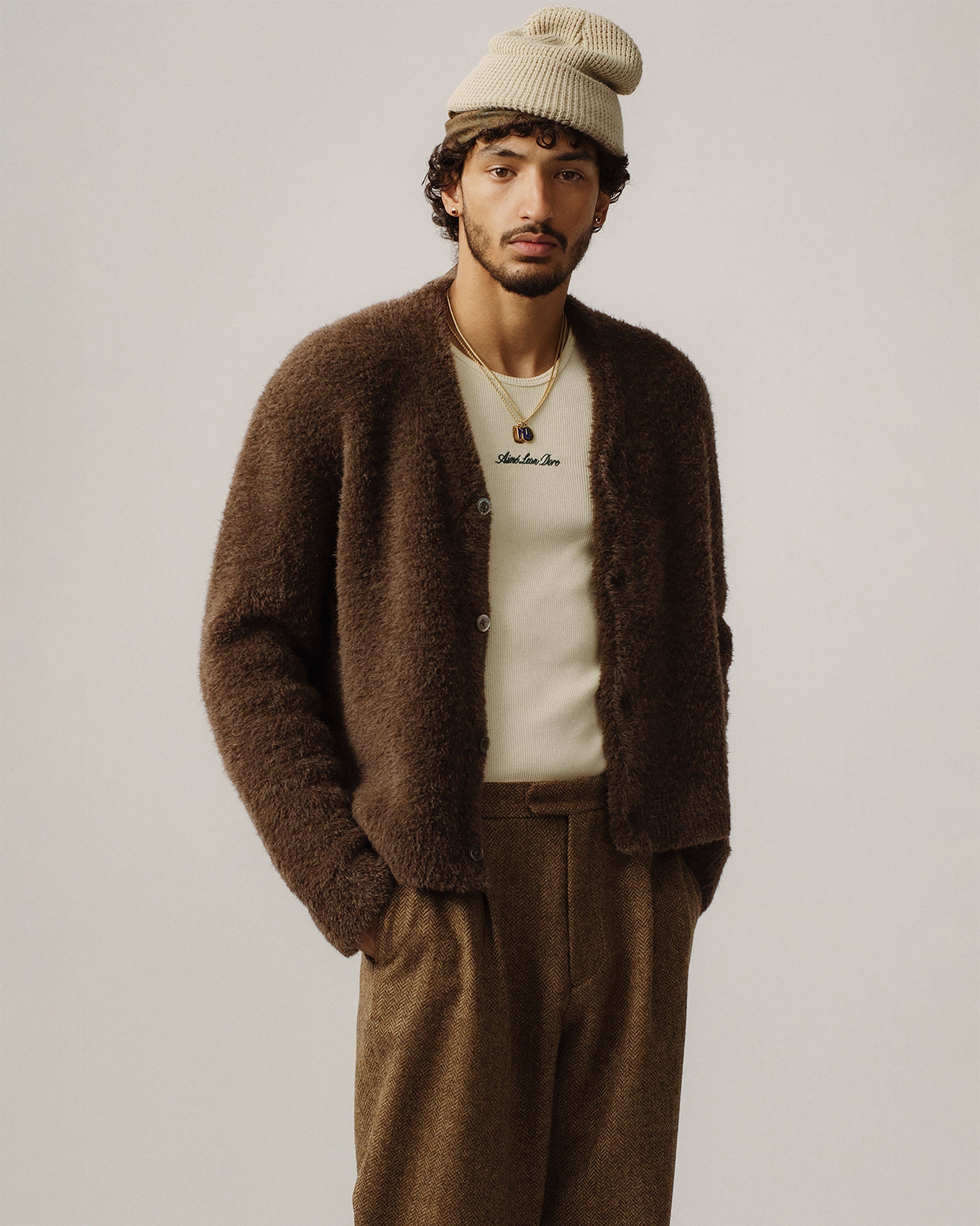 High Neck Cardigan sold by Aime Leon Dore product image thumbnail 3