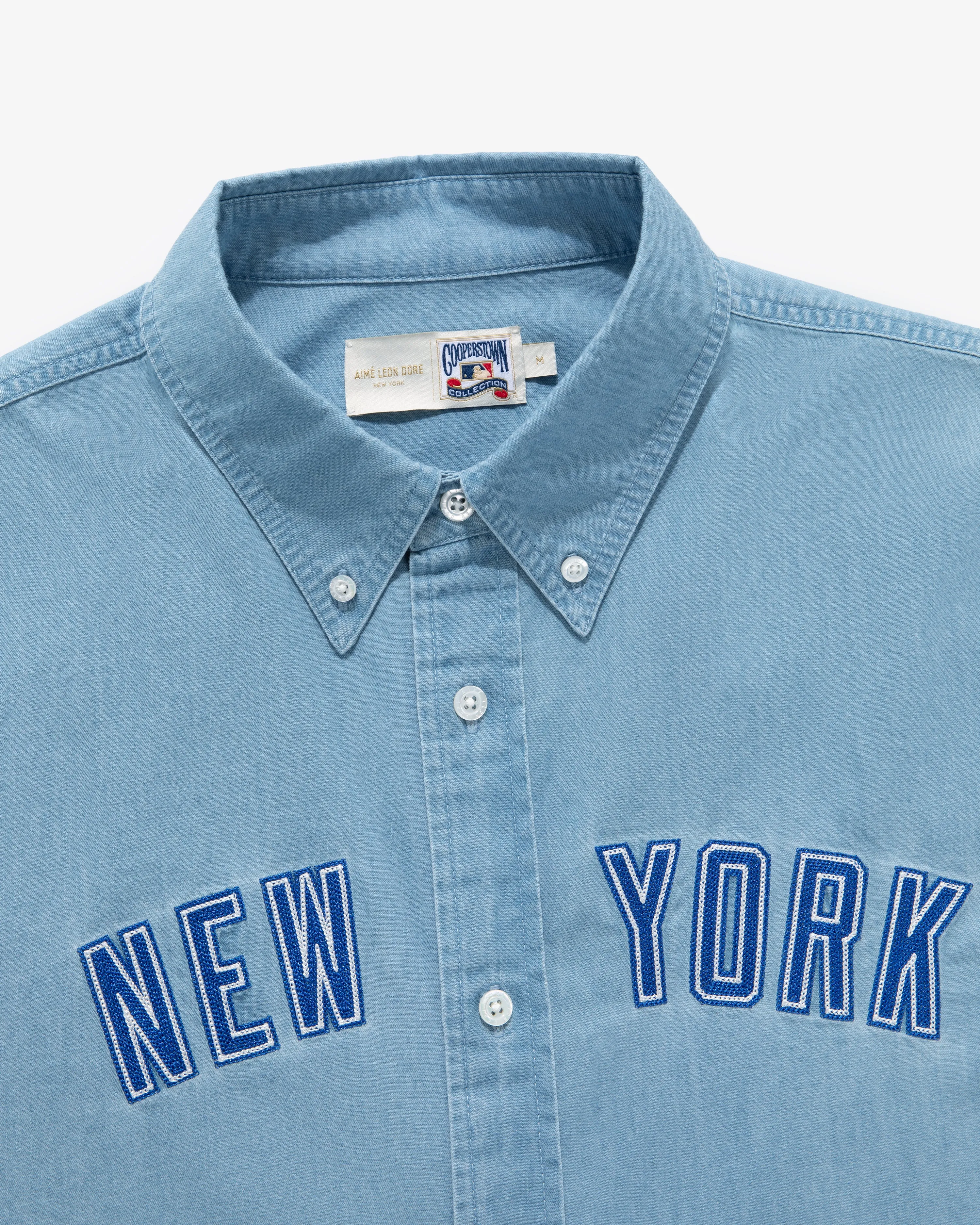ALD / New York Mets Chambray Shirt sold by Aime Leon Dore product image thumbnail 4