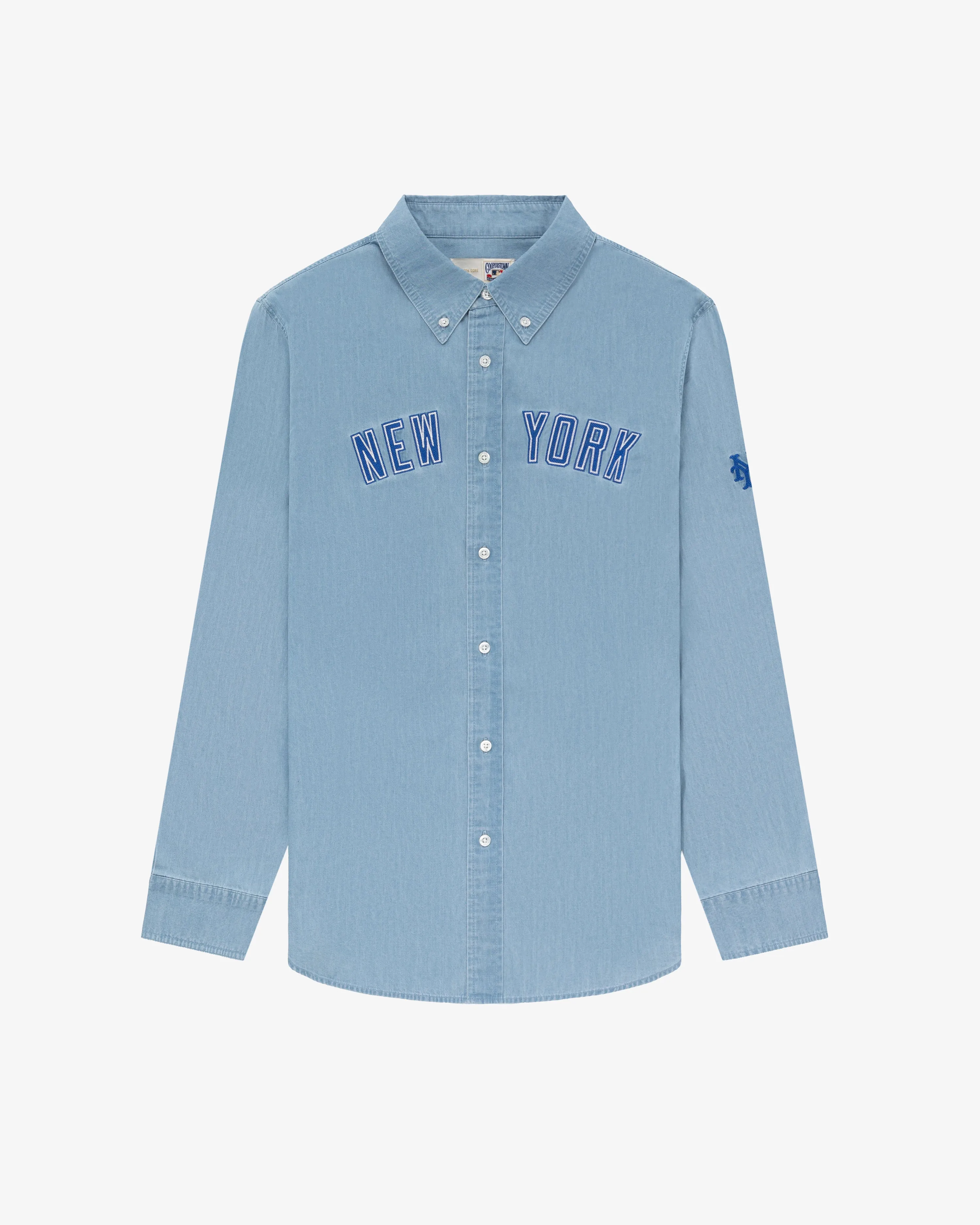 ALD / New York Mets Chambray Shirt sold by Aime Leon Dore product image thumbnail 2