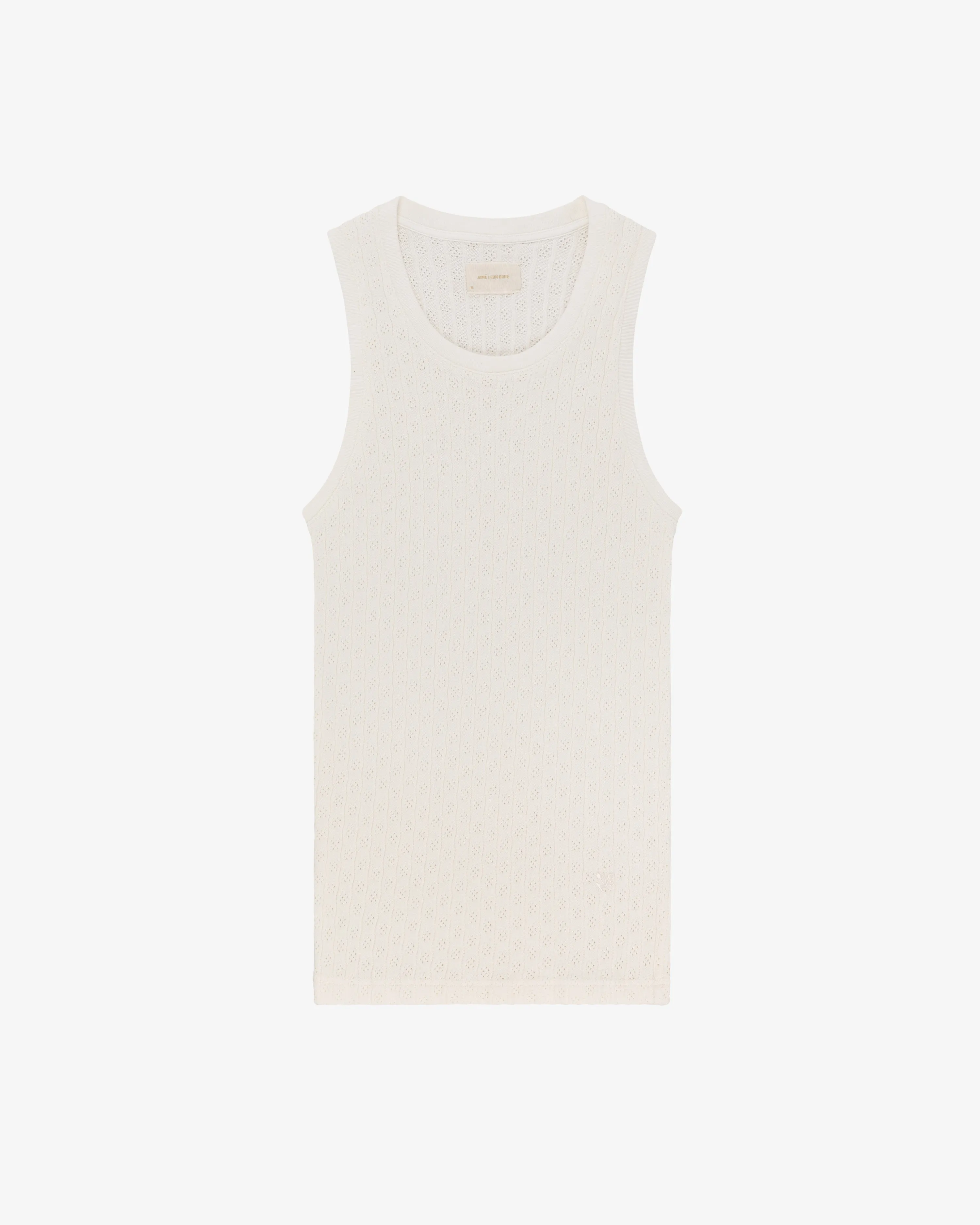 Pointelle Tank Top sold by Aime Leon Dore product image thumbnail 2