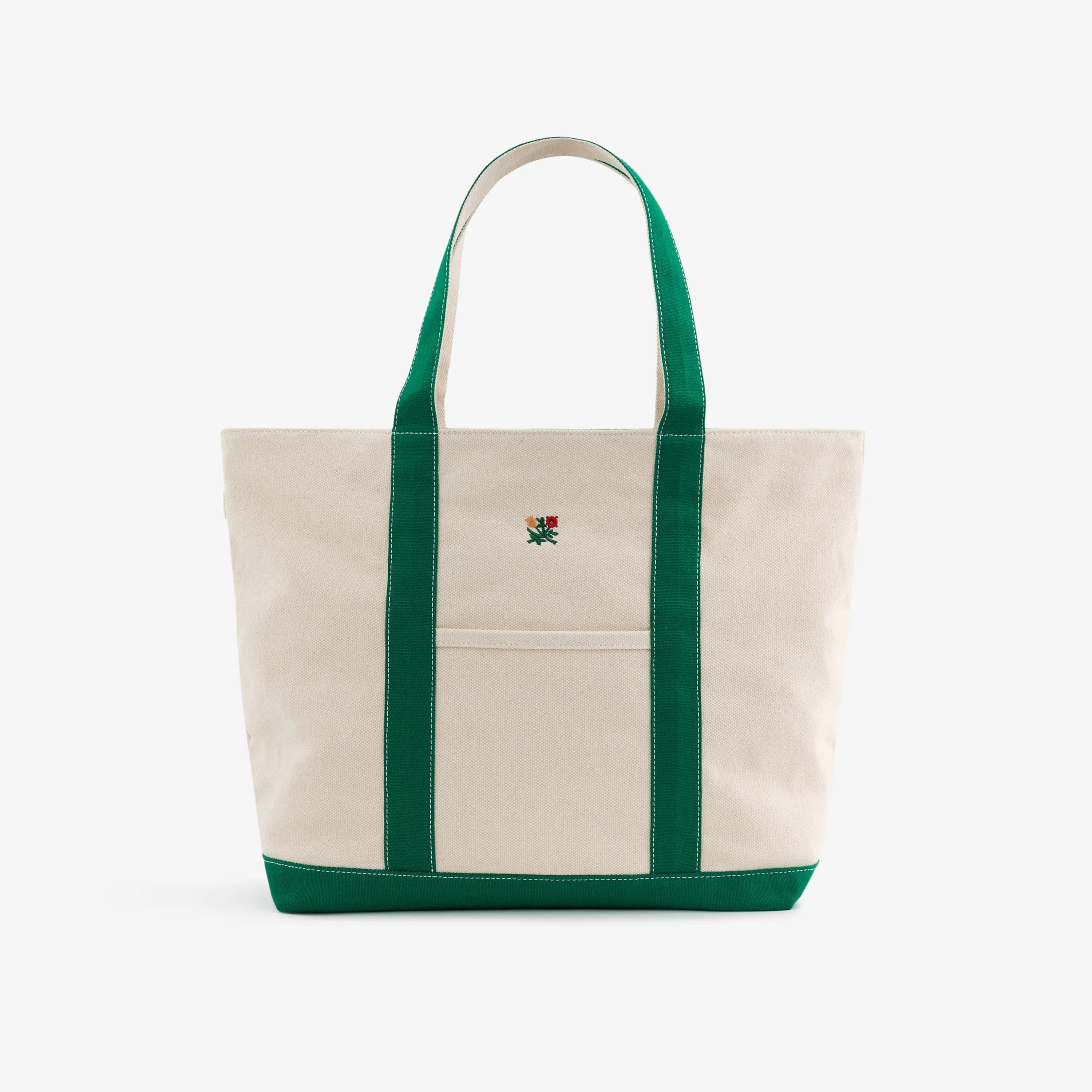 Crest Contrast Tote Bag sold by Aime Leon Dore
