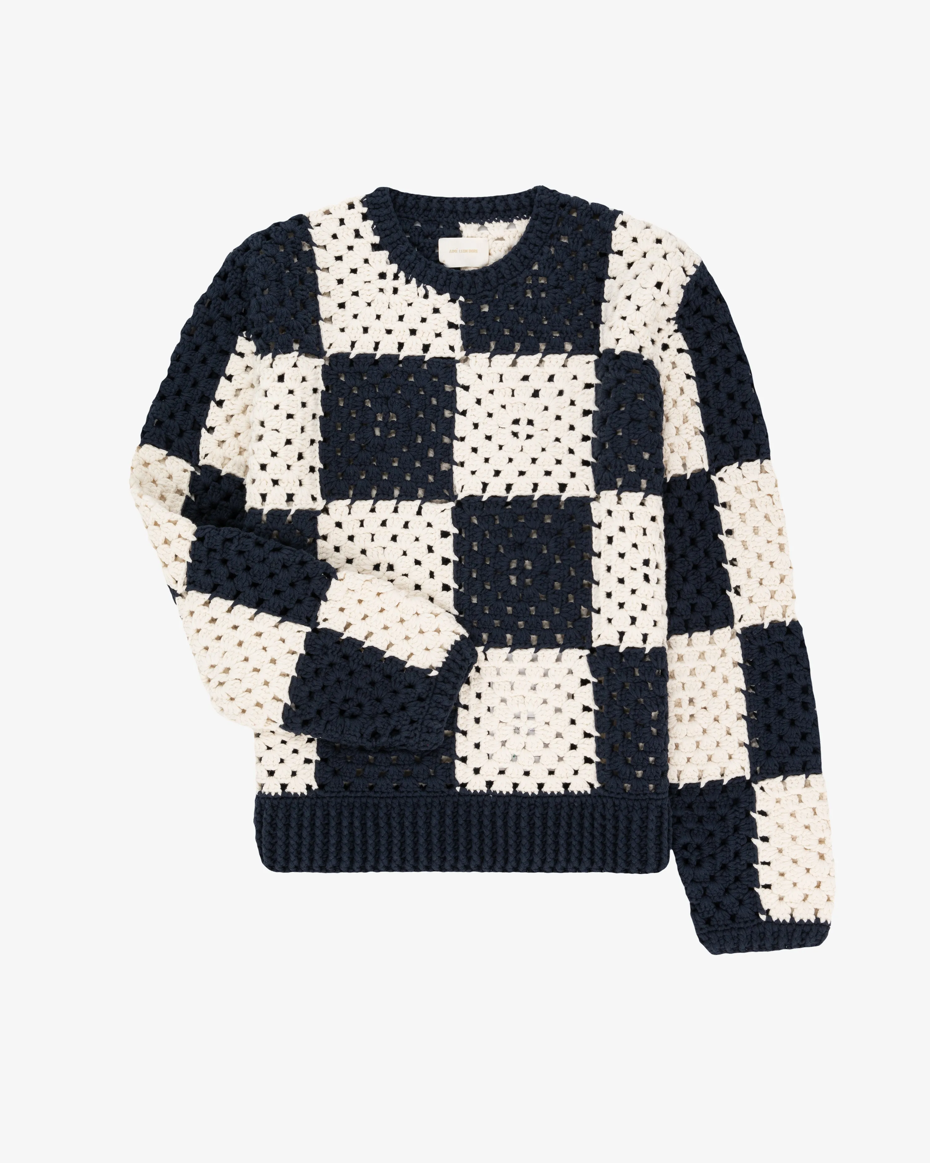 Crochet Crewneck Sweater sold by Aime Leon Dore product image thumbnail 2