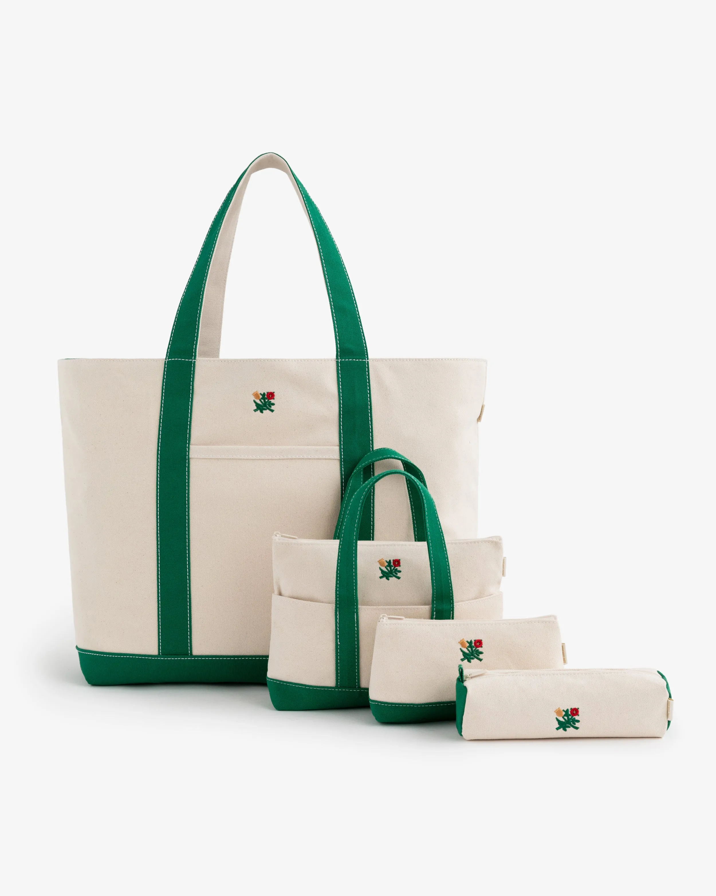 Crest Contrast Tote Bag sold by Aime Leon Dore product image thumbnail 5