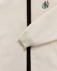 ALD / Drake's Casentino Wool Full Zip Fleece Jacket sold by Aime Leon Dore