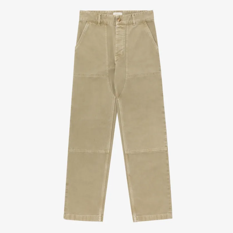 Garment Dyed Double Knee Carpenter Pant sold by Aime Leon Dore