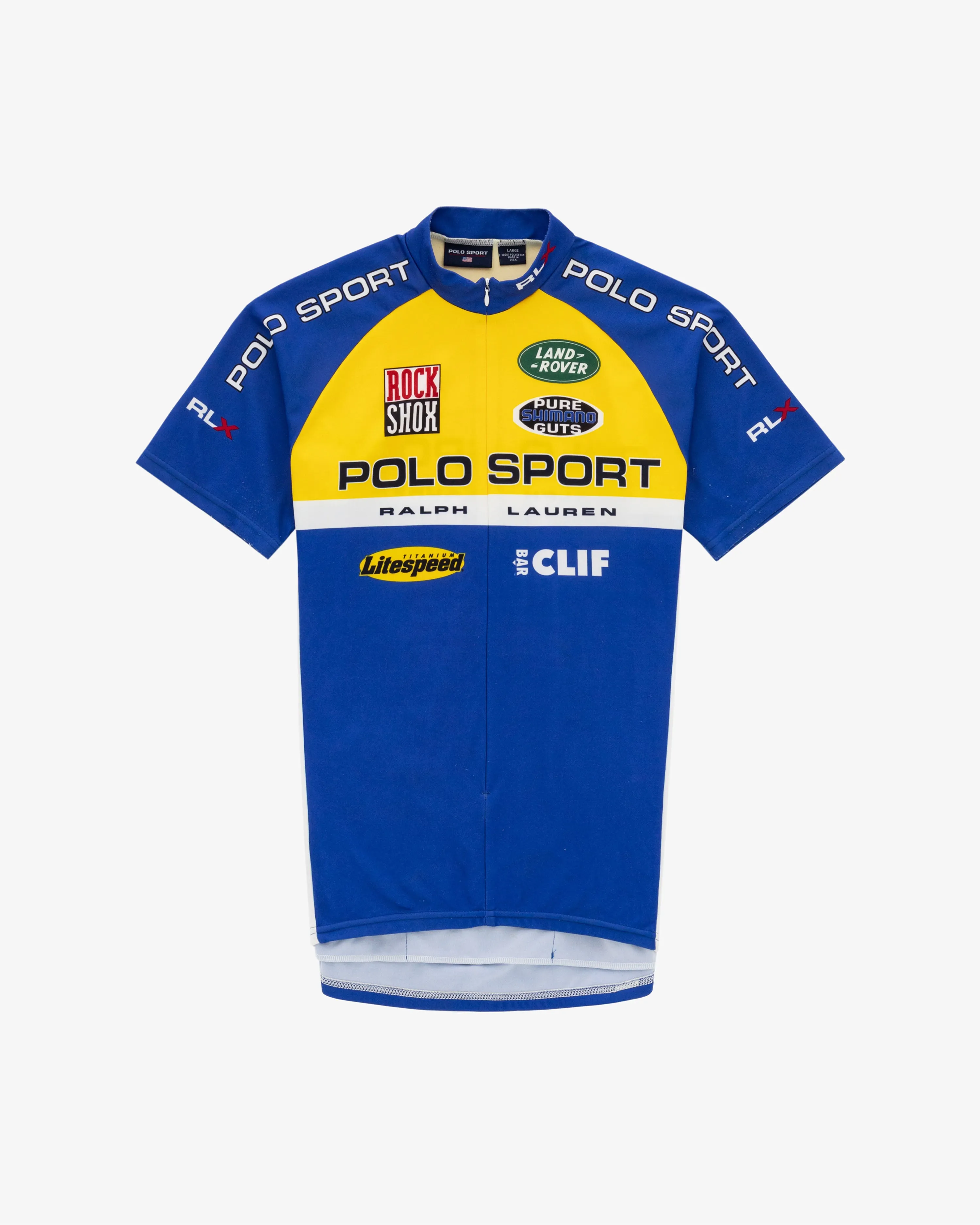 Vintage Polo Sport Cycling Jersey sold by Aime Leon Dore product image thumbnail 2