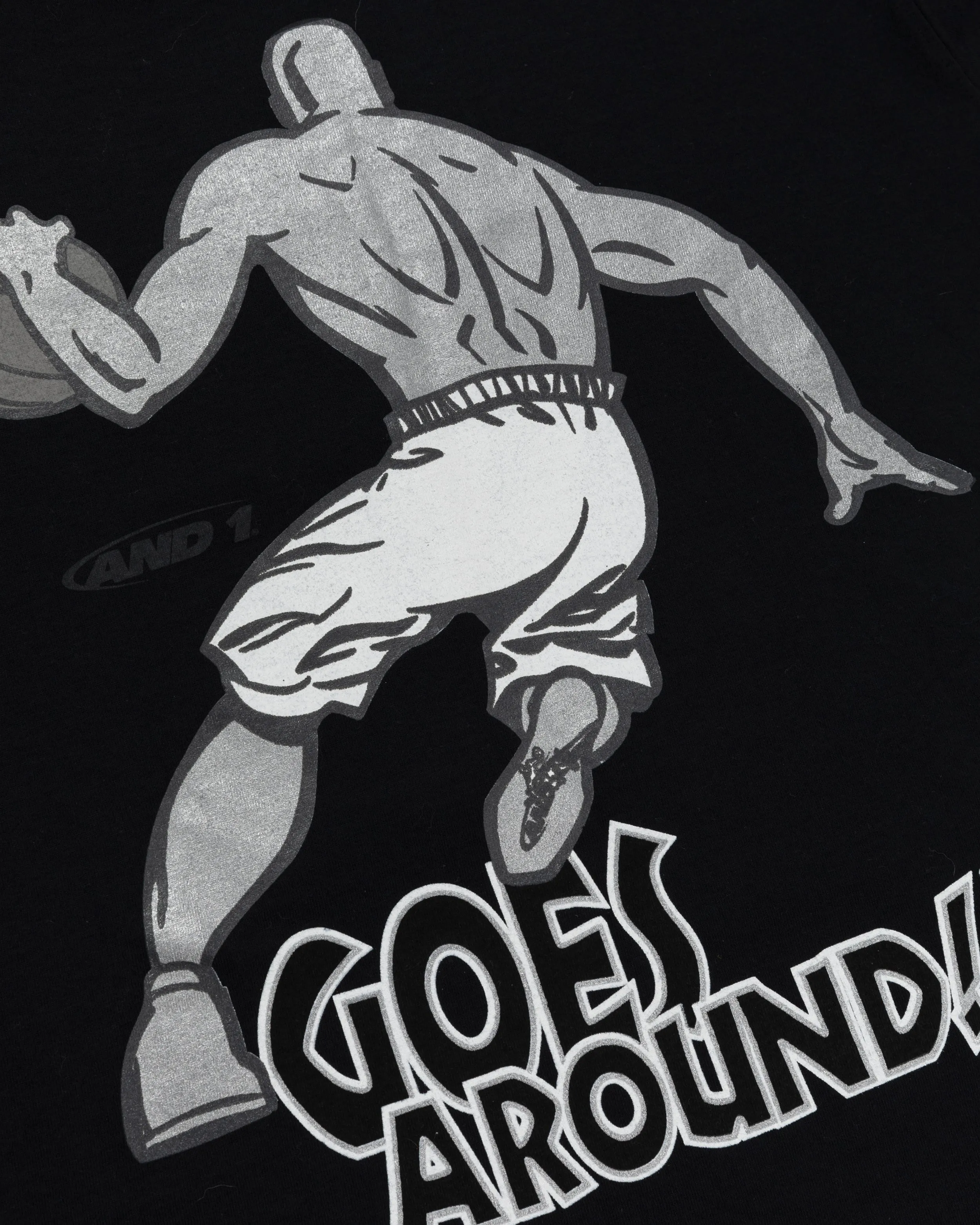 AND1 'What Comes Around Goes Around' Graphic Tee sold by Aime Leon Dore product image thumbnail 5
