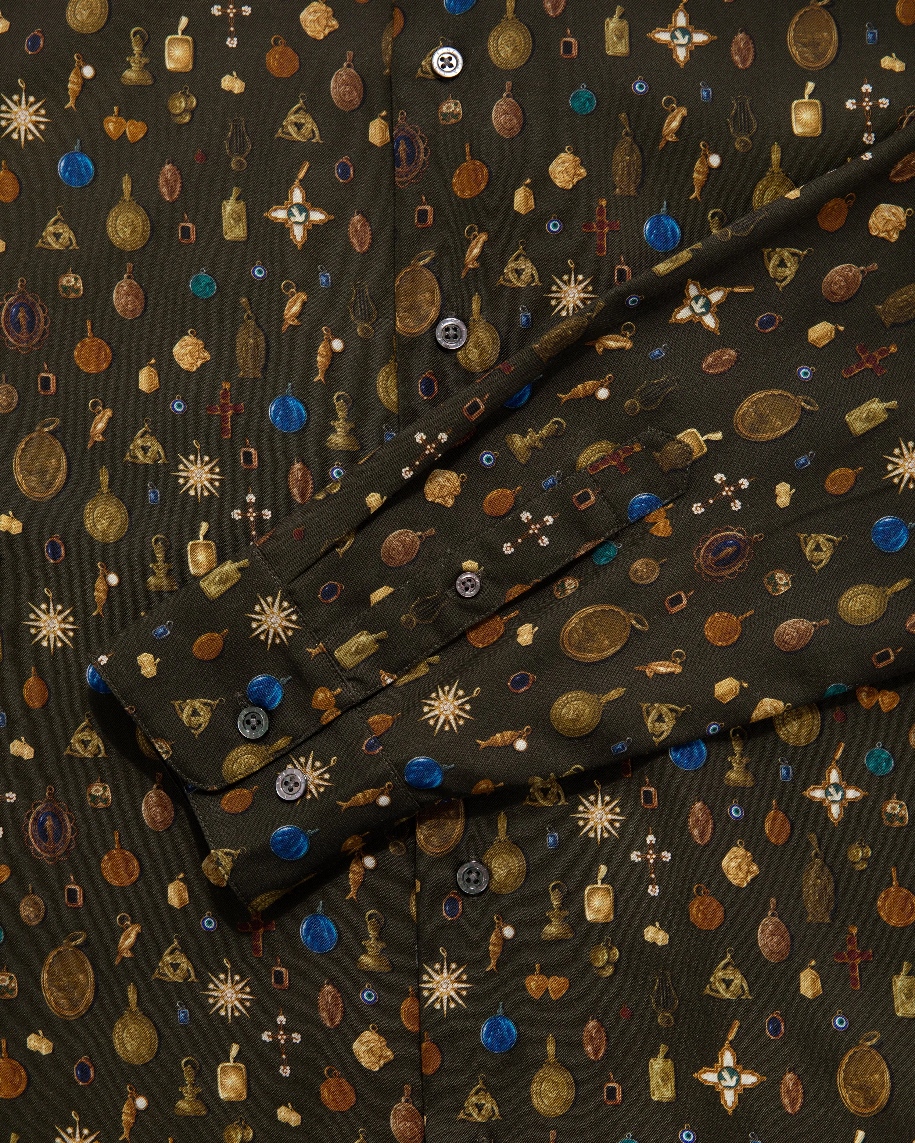 Pendant Print Shirt sold by Aime Leon Dore product image thumbnail 5