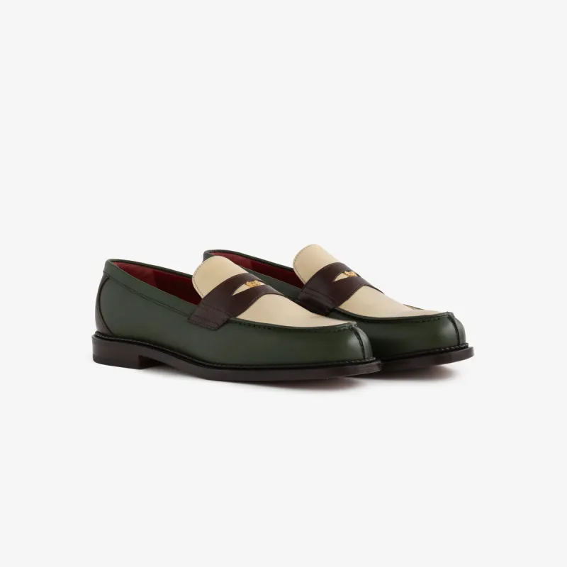 Queens     Crest     Loafer sold by Aime Leon Dore