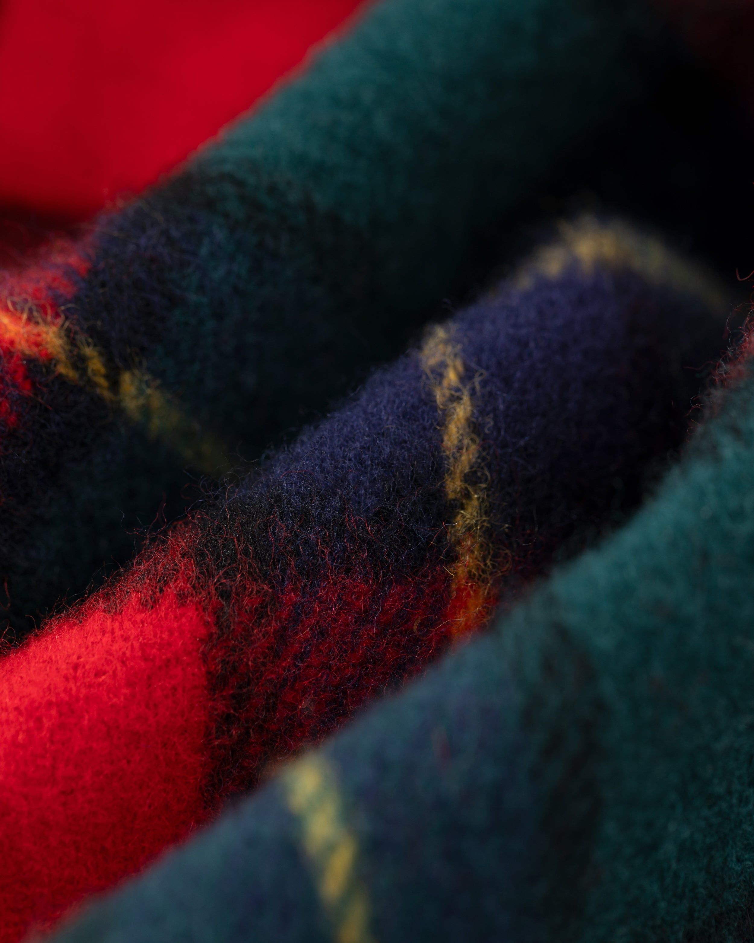 Wool Plaid Scarf sold by Aime Leon Dore product image thumbnail 5