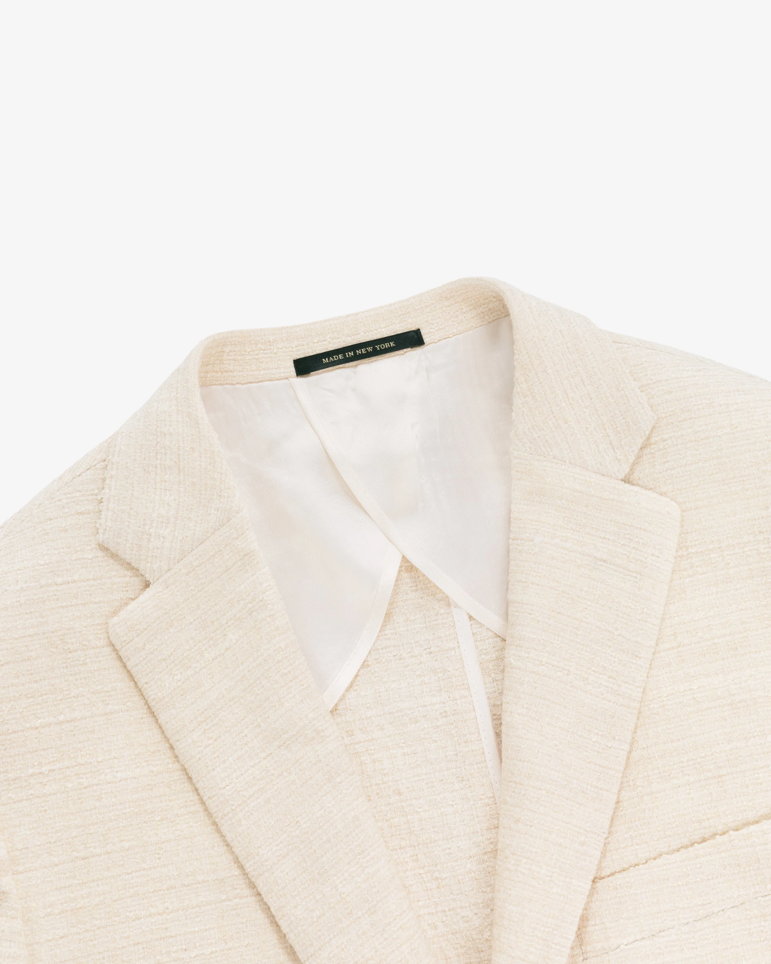 Single-Breasted Boucle Suit Jacket sold by Aime Leon Dore product image thumbnail 4