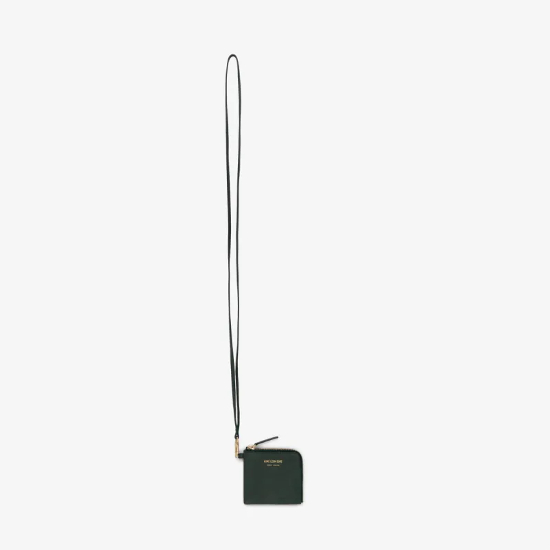 Leather Zip Wallet made by Aime Leon Dore