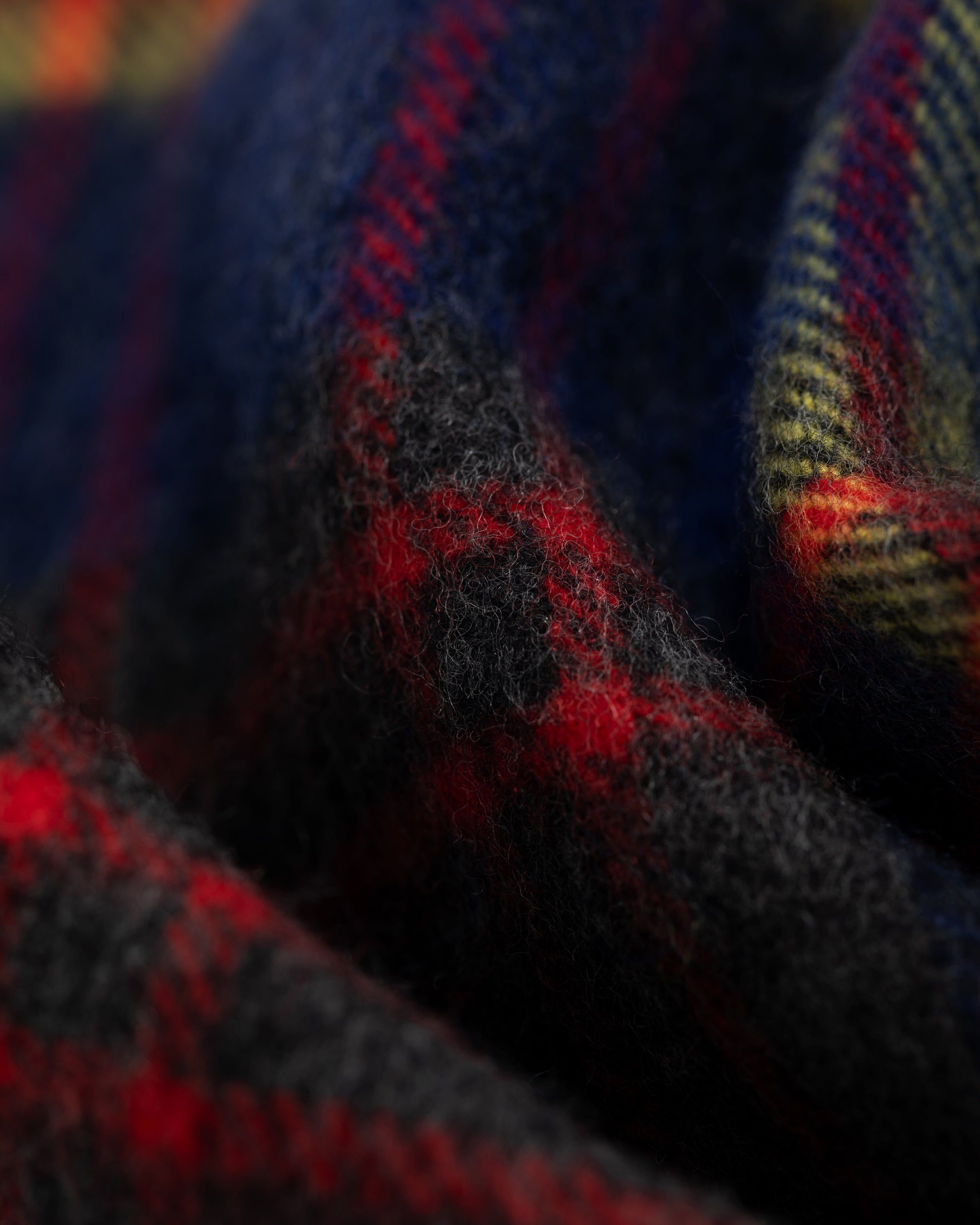 Cashwool Plaid Scarf sold by Aime Leon Dore product image thumbnail 4