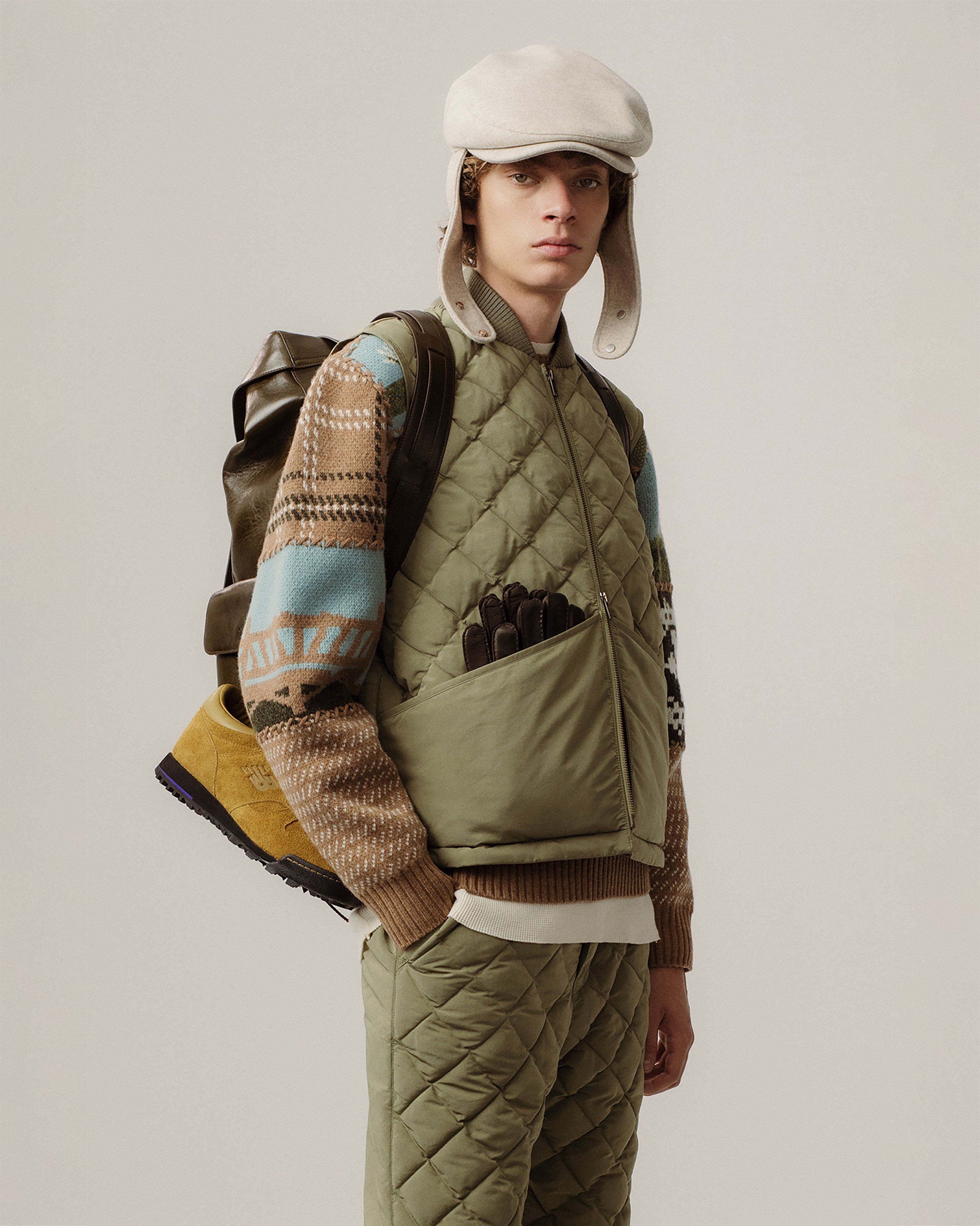 Nylon Quilted Pant sold by Aime Leon Dore product image thumbnail 3