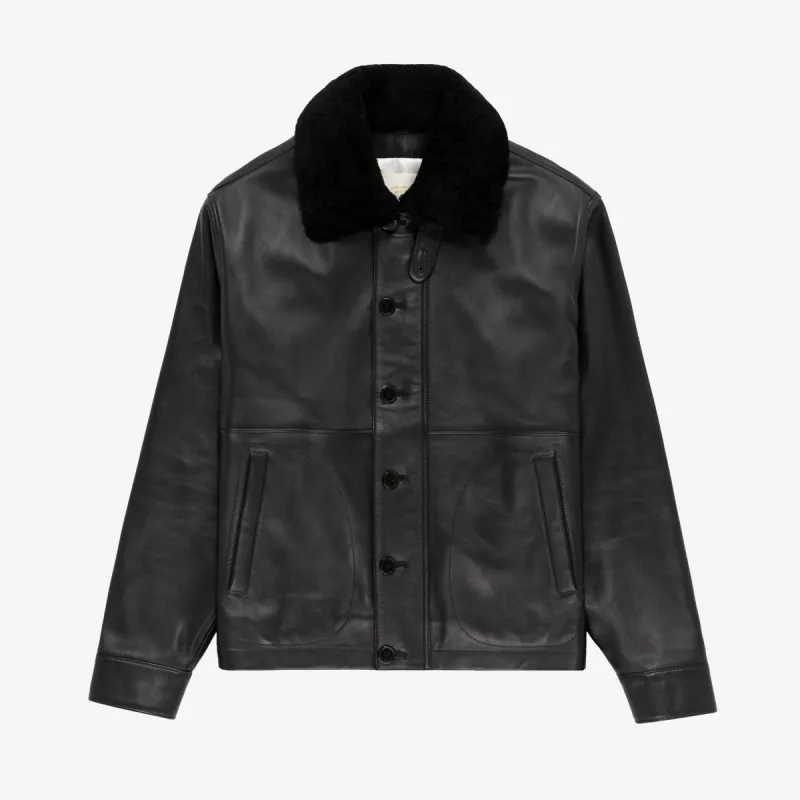 Leather N-1 Deck Jacket sold by Aime Leon Dore