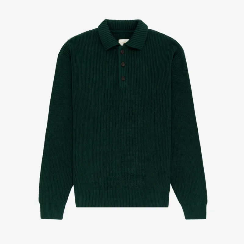 Shaker  Stitch Polo sold by Aime Leon Dore