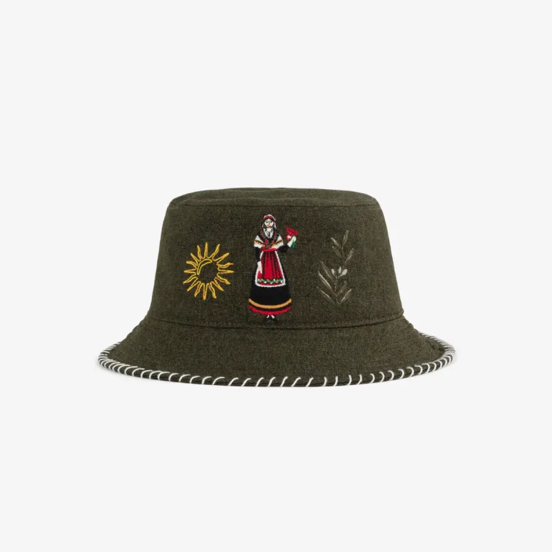 Village  Bucket  Hat made by Aime Leon Dore