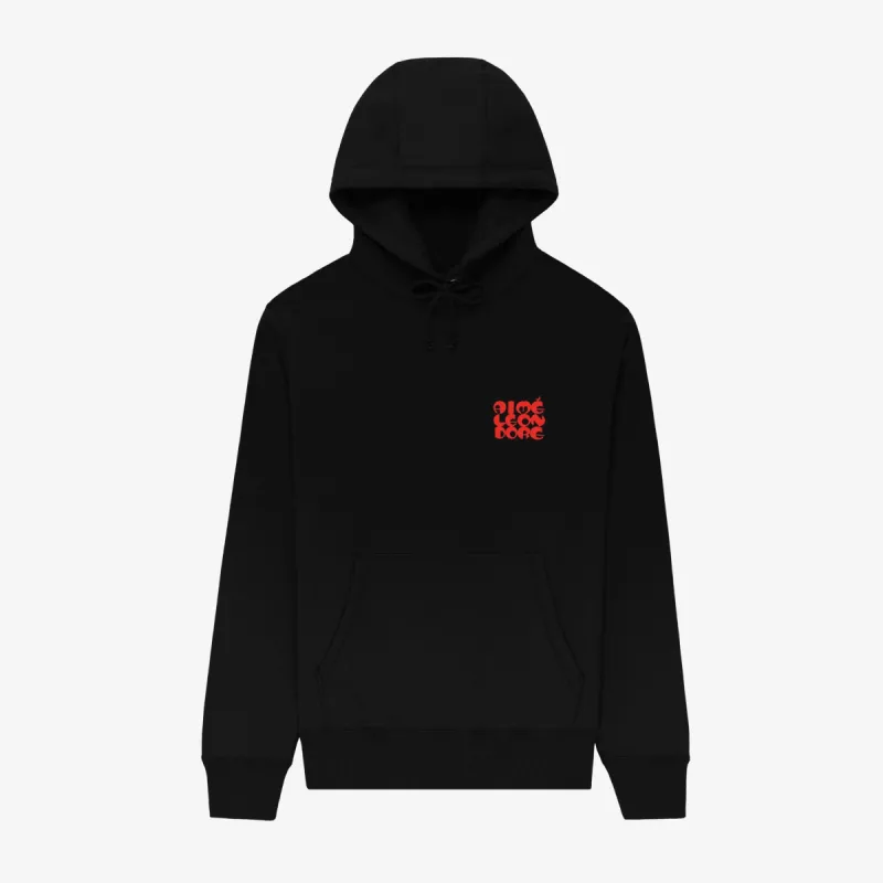 Stacked Logo Hoodie sold by Aime Leon Dore