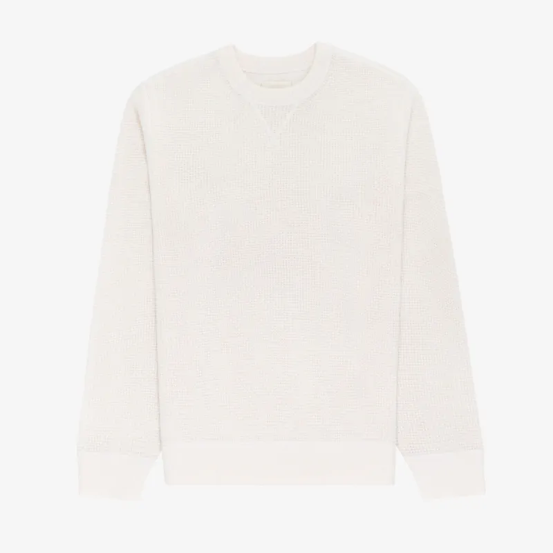 Merino Waffle Crewneck  Sweater sold by Aime Leon Dore