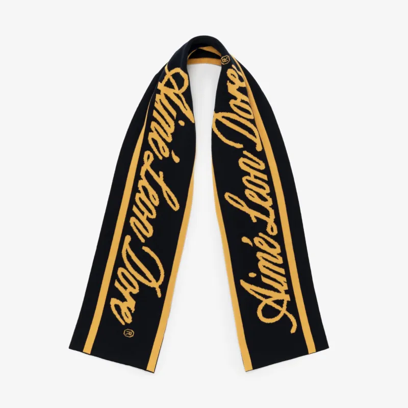 Cotton Logo Scarf sold by Aime Leon Dore