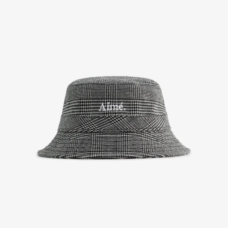 Plaid Aimé Bucket Hat sold by Aime Leon Dore