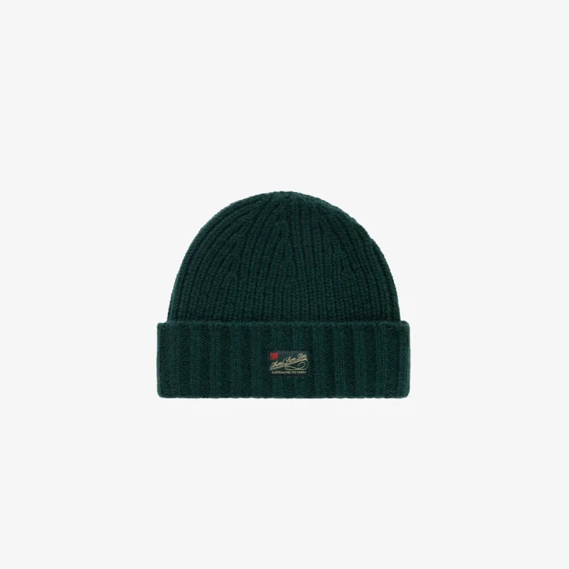 Ribbed Cashmere Beanie made by Aime Leon Dore