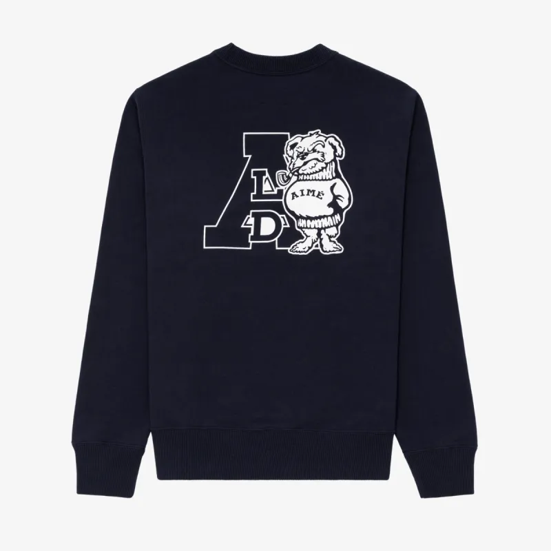 Collegiate Buddy Crewneck Sweatshirt sold by Aime Leon Dore