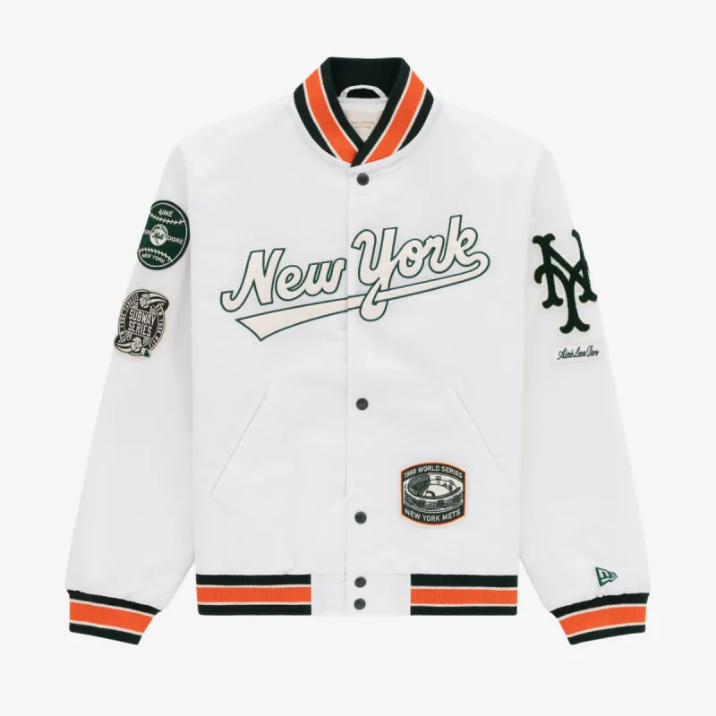 Mets Satin Stadium Jacket made by Aime Leon Dore