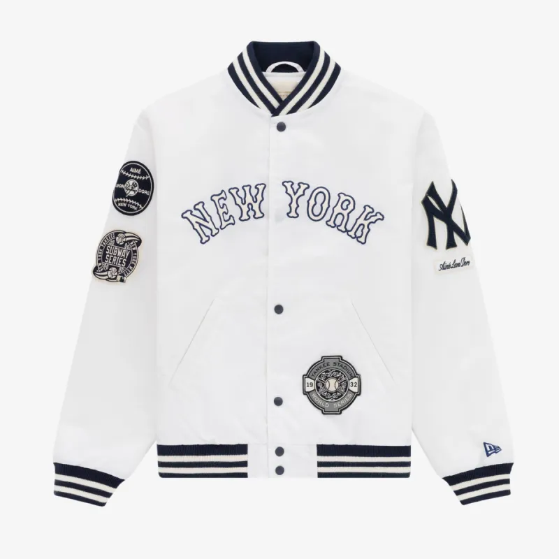 Yankees Satin Stadium Jacket sold by Aime Leon Dore