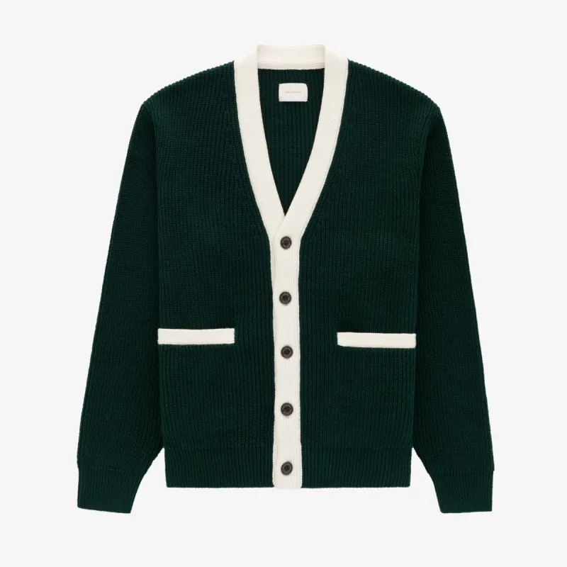 Shaker Stitch Cardigan made by Aime Leon Dore