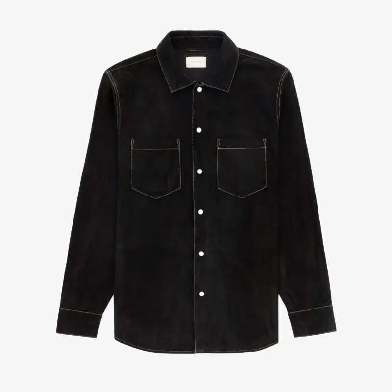 Suede Shirt sold by Aime Leon Dore