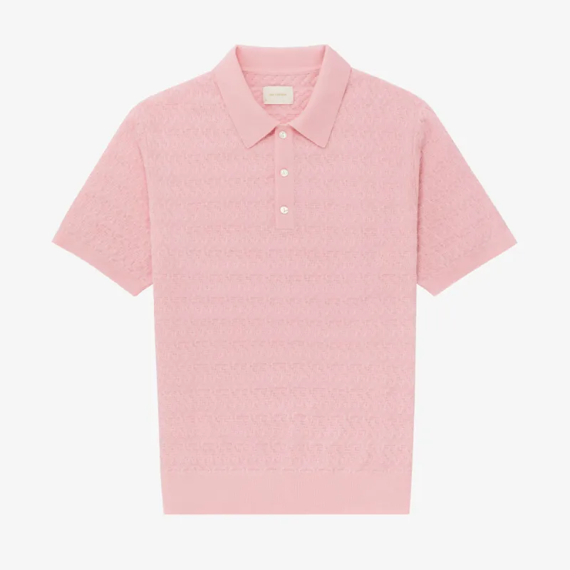 Short-Sleeve  Knit Polo made by Aime Leon Dore